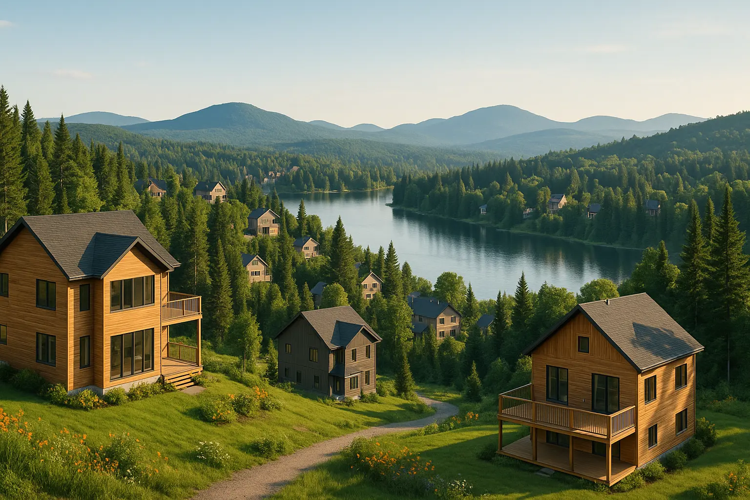 New Houses for Sale in Sainte-Agathe-des-Monts in Laurentides