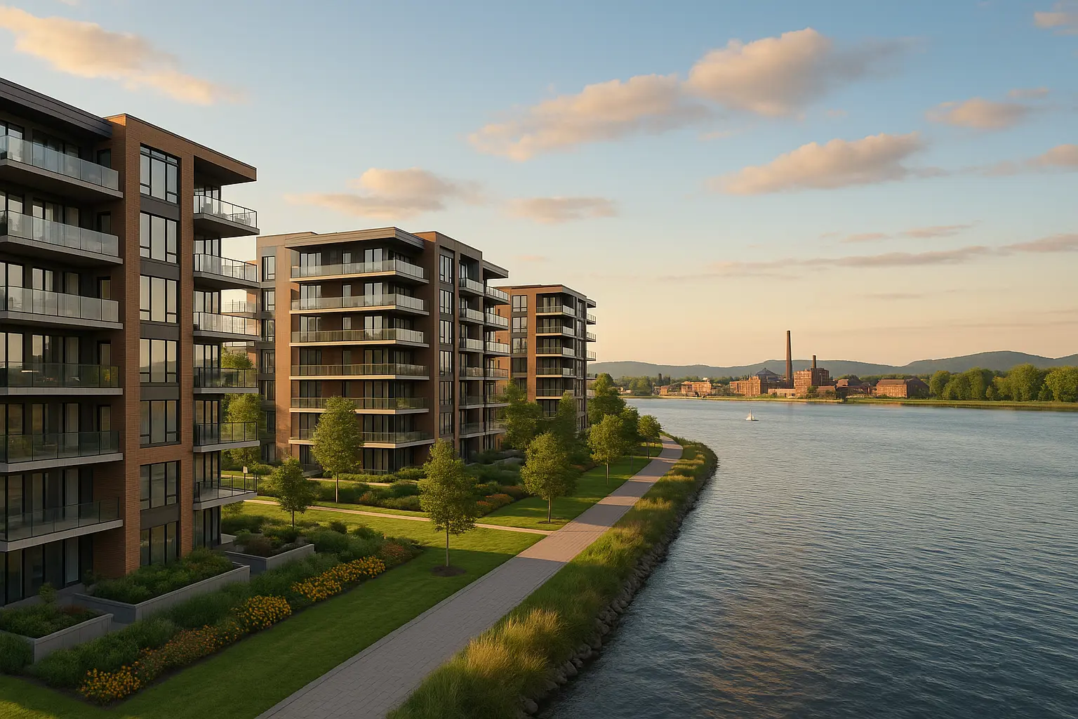 Condos neufs à louer à Sorel-Tracy