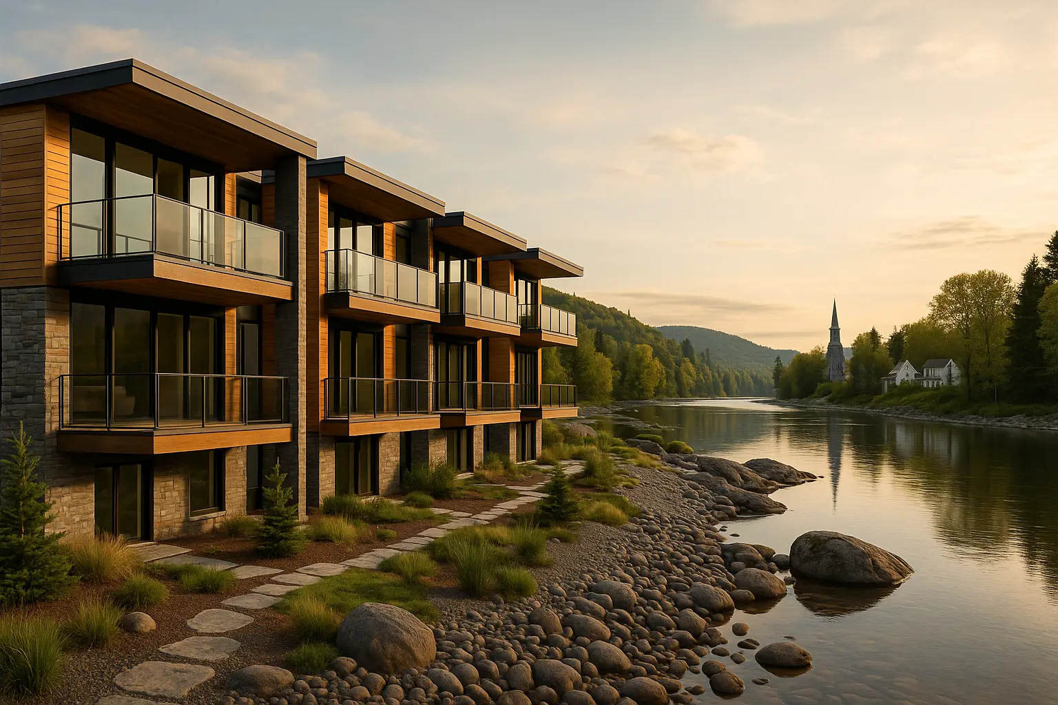 Condos neufs à Cascapédia-Saint-Jules