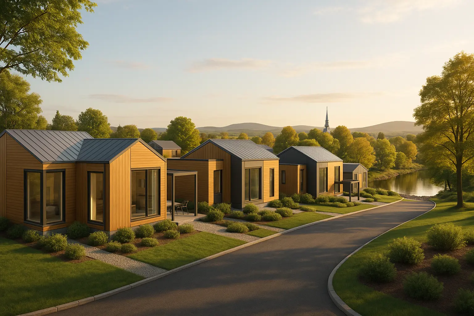 Maisons usinées à Bégin