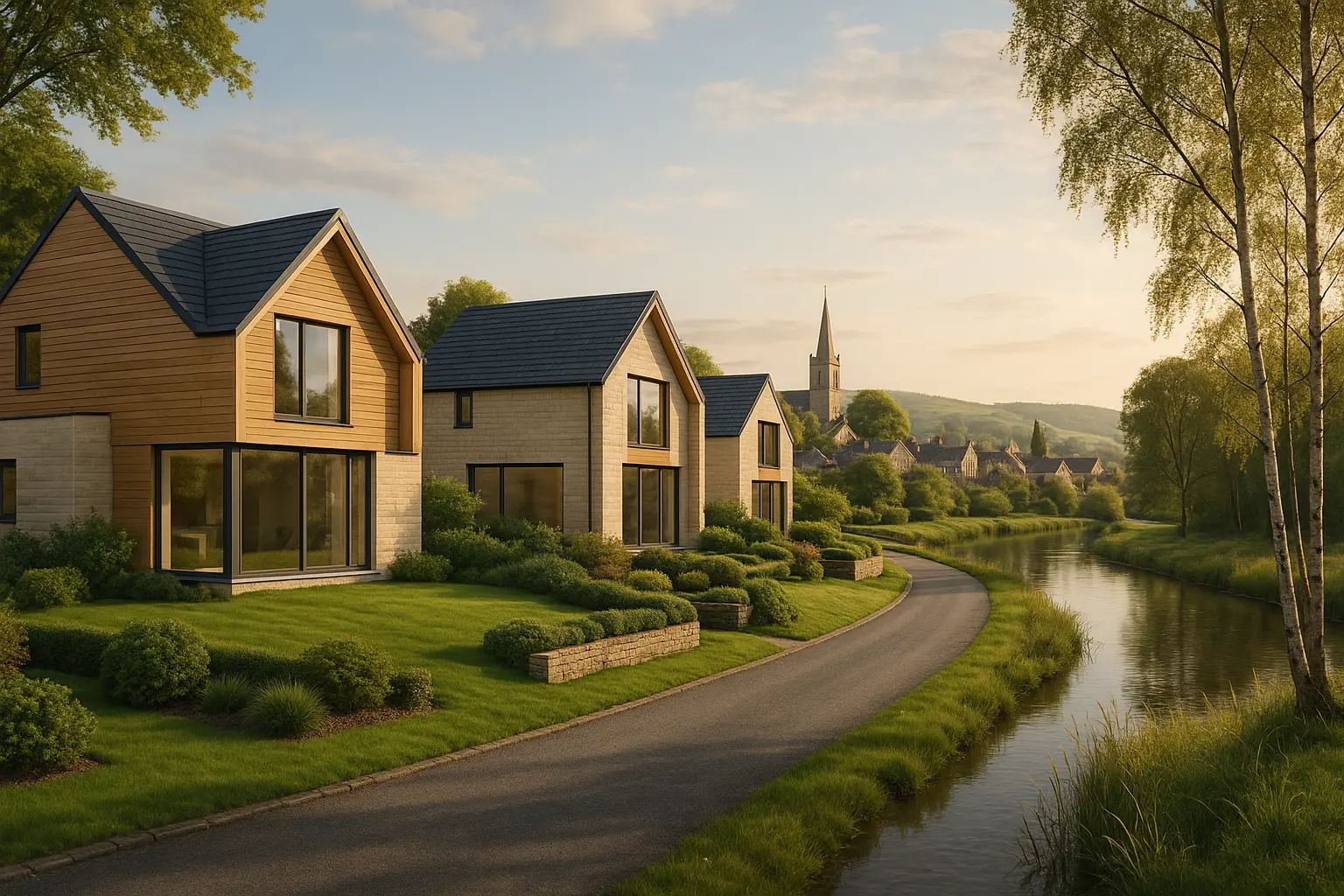 Maisons neuves à Boîleau