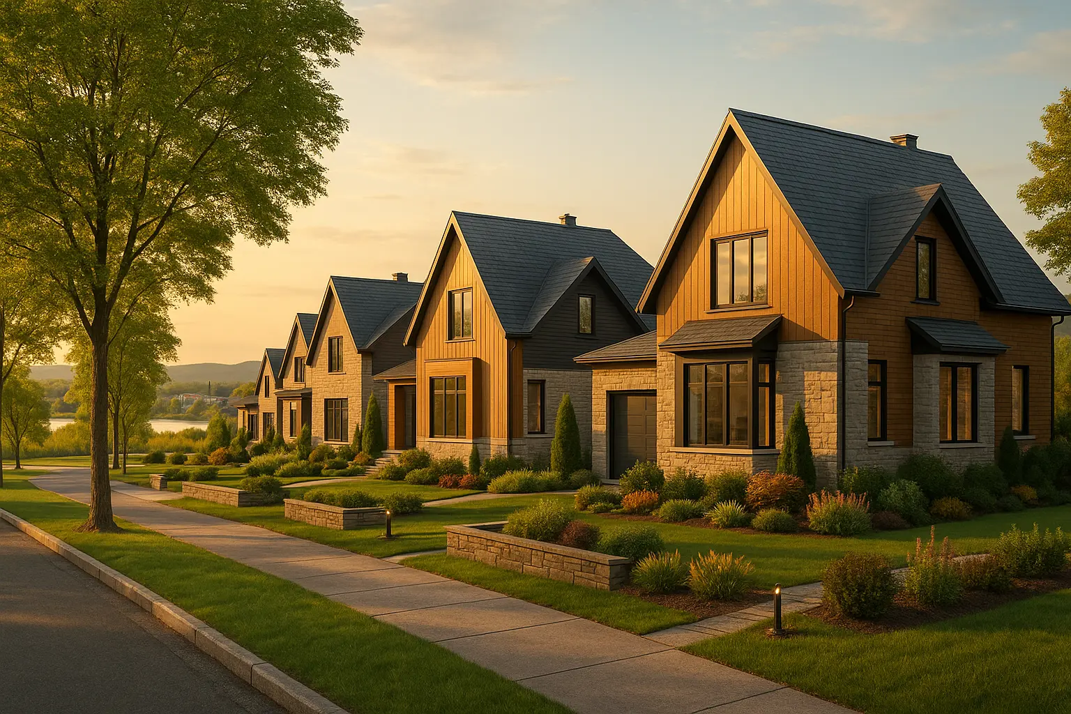 Maisons neuves à Sainte-Rose