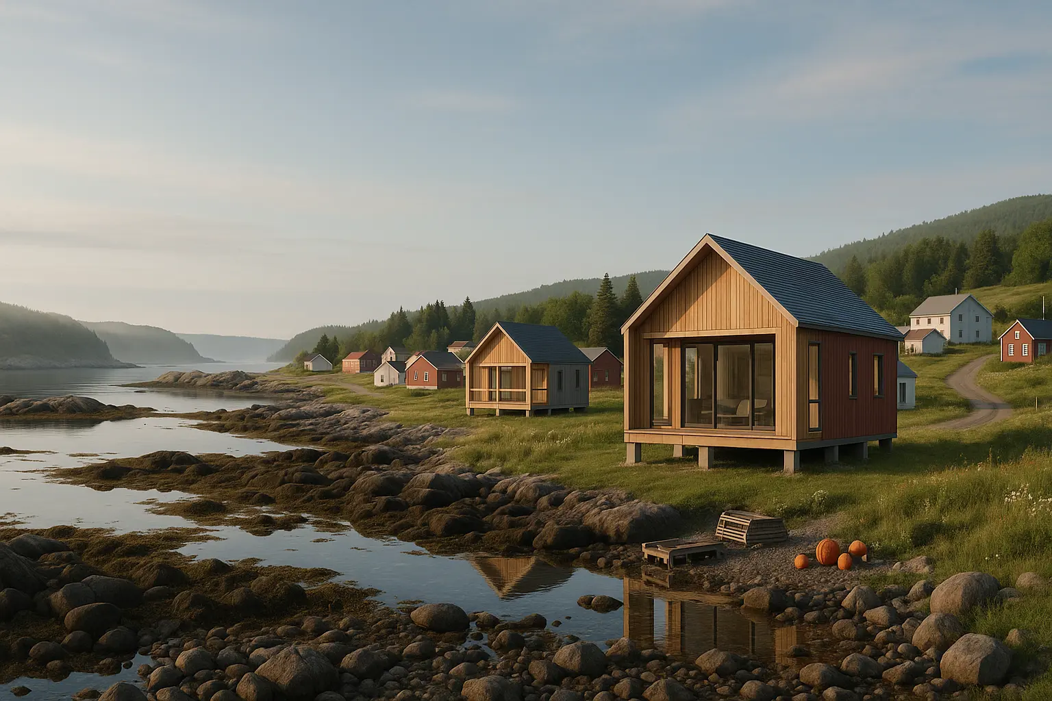 Maisons usinées à Grosses-Roches