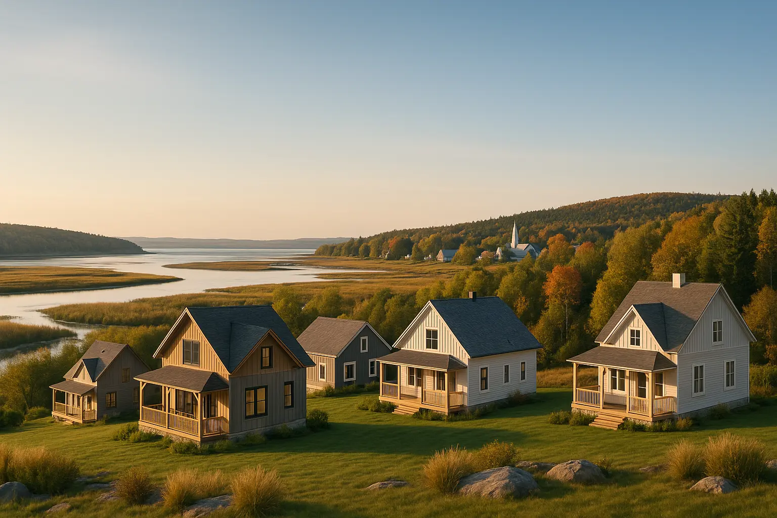 Maisons neuves à Esprit-Saint