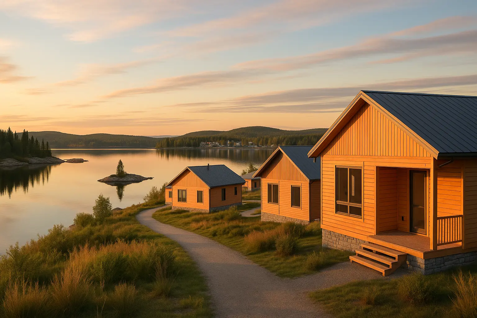 Maisons neuves à Mistissini