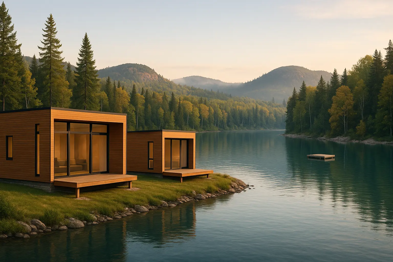 Maisons usinées à vendre Lac-aux-Sables