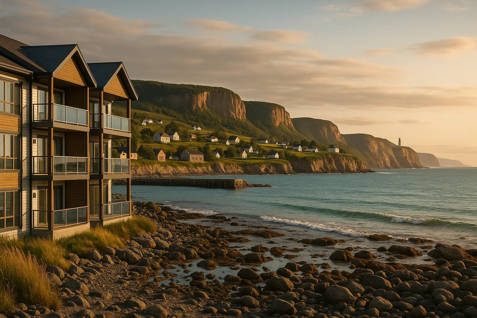 Condos neufs à louer à Grande-Rivière
