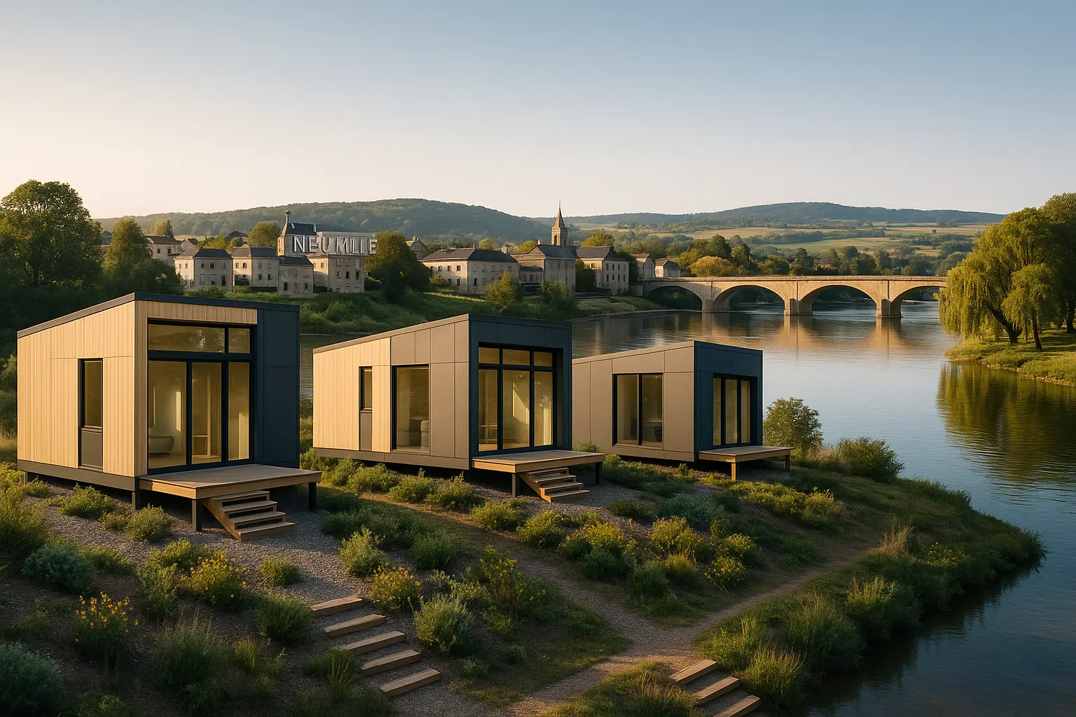 Maisons usinées à vendre Neuville