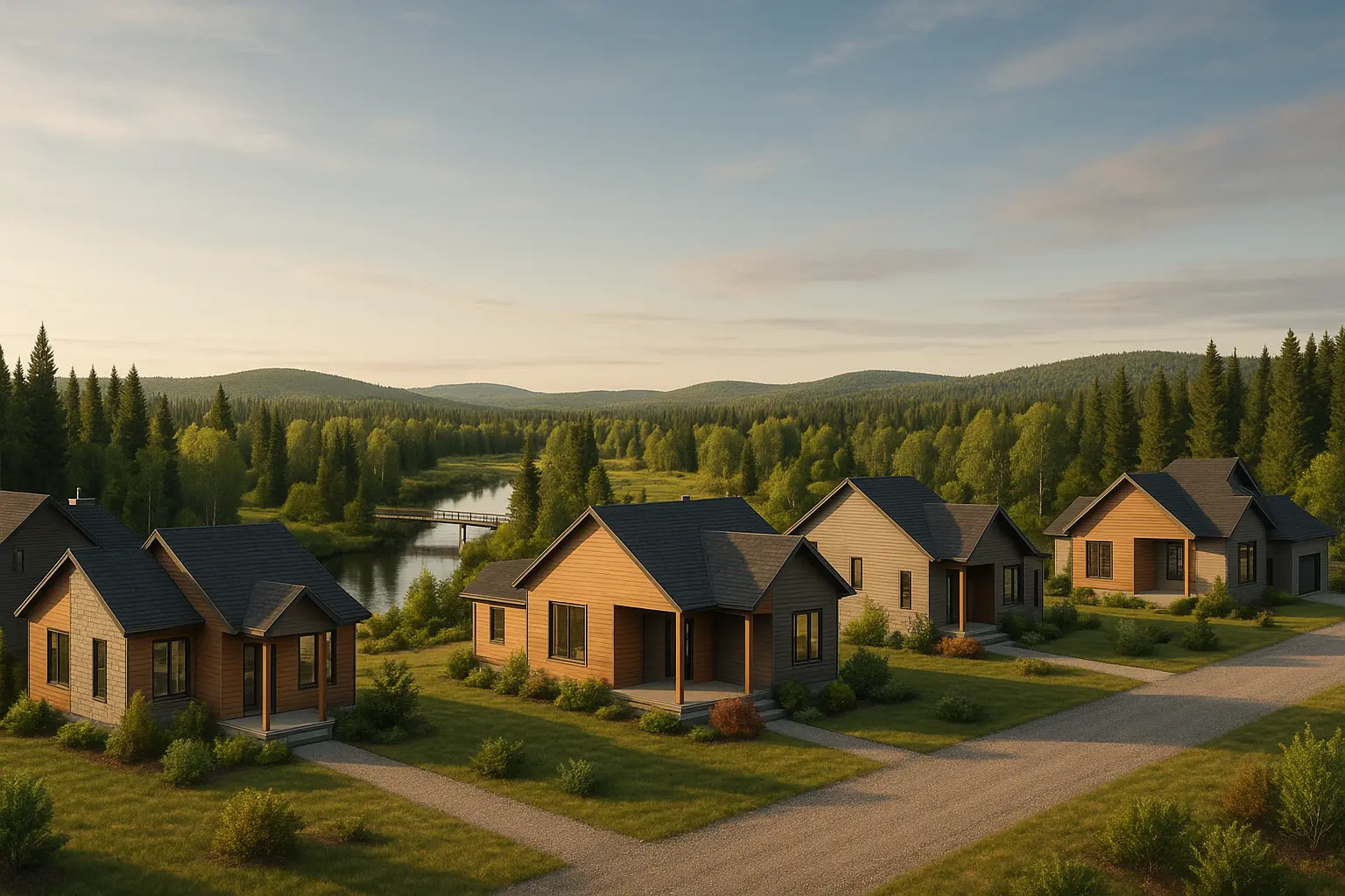 Maisons neuves à vendre à Authier-Nord