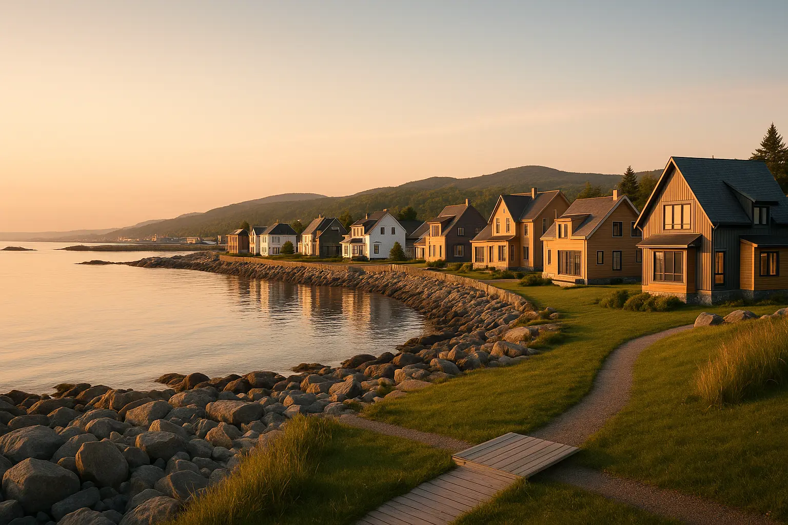 Maisons neuves à Matane