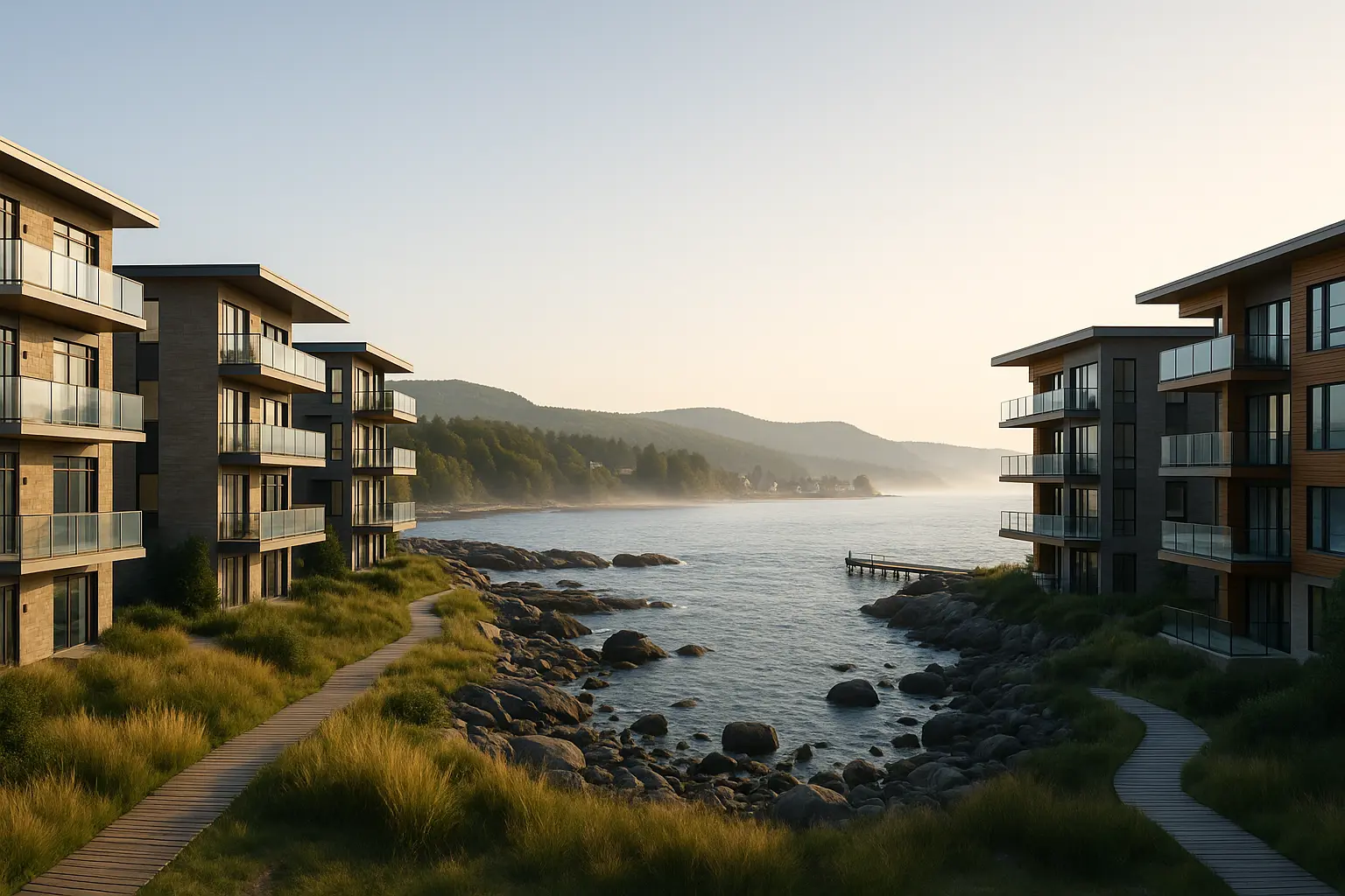 Condos neufs à vendre à Caplan