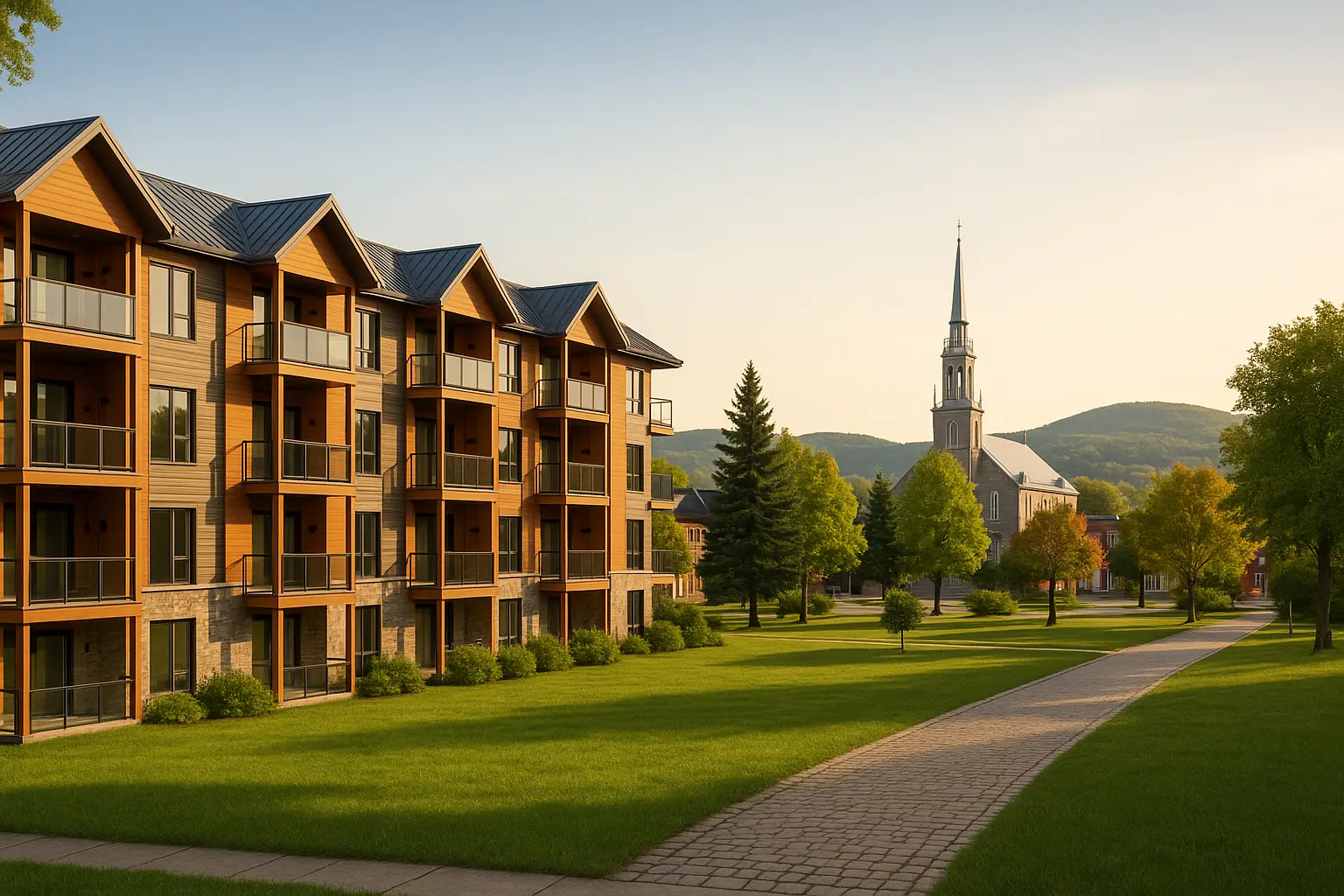 Condos neufs à louer à Saint-Tite