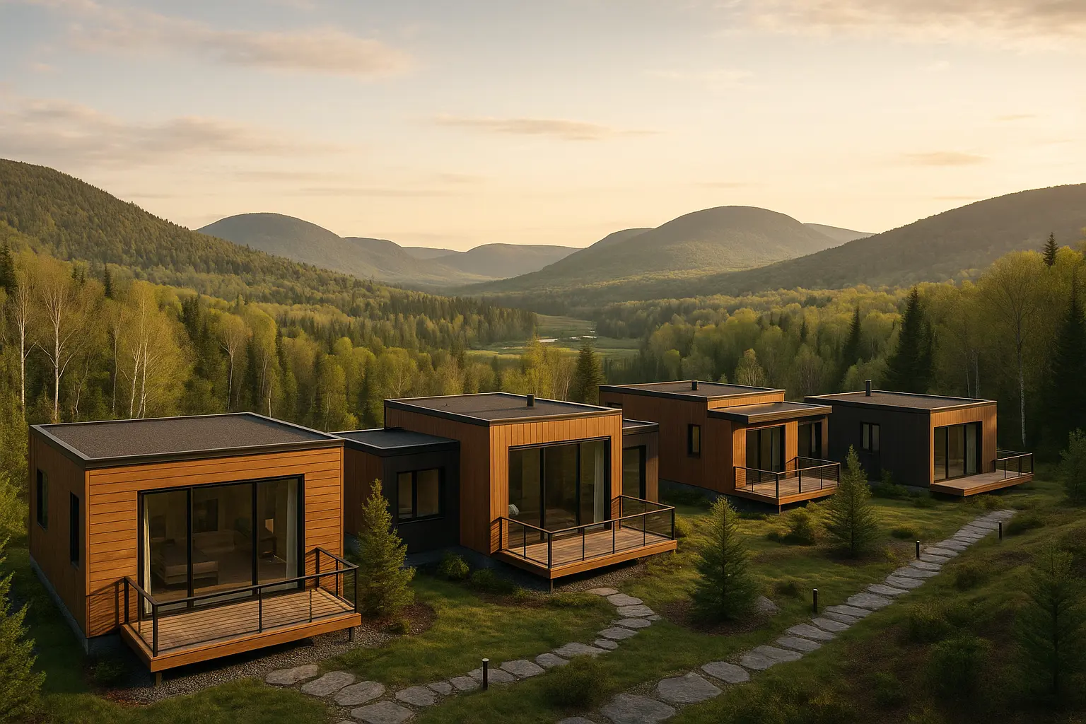 Maisons usinées à Sainte-Brigitte-de-Laval
