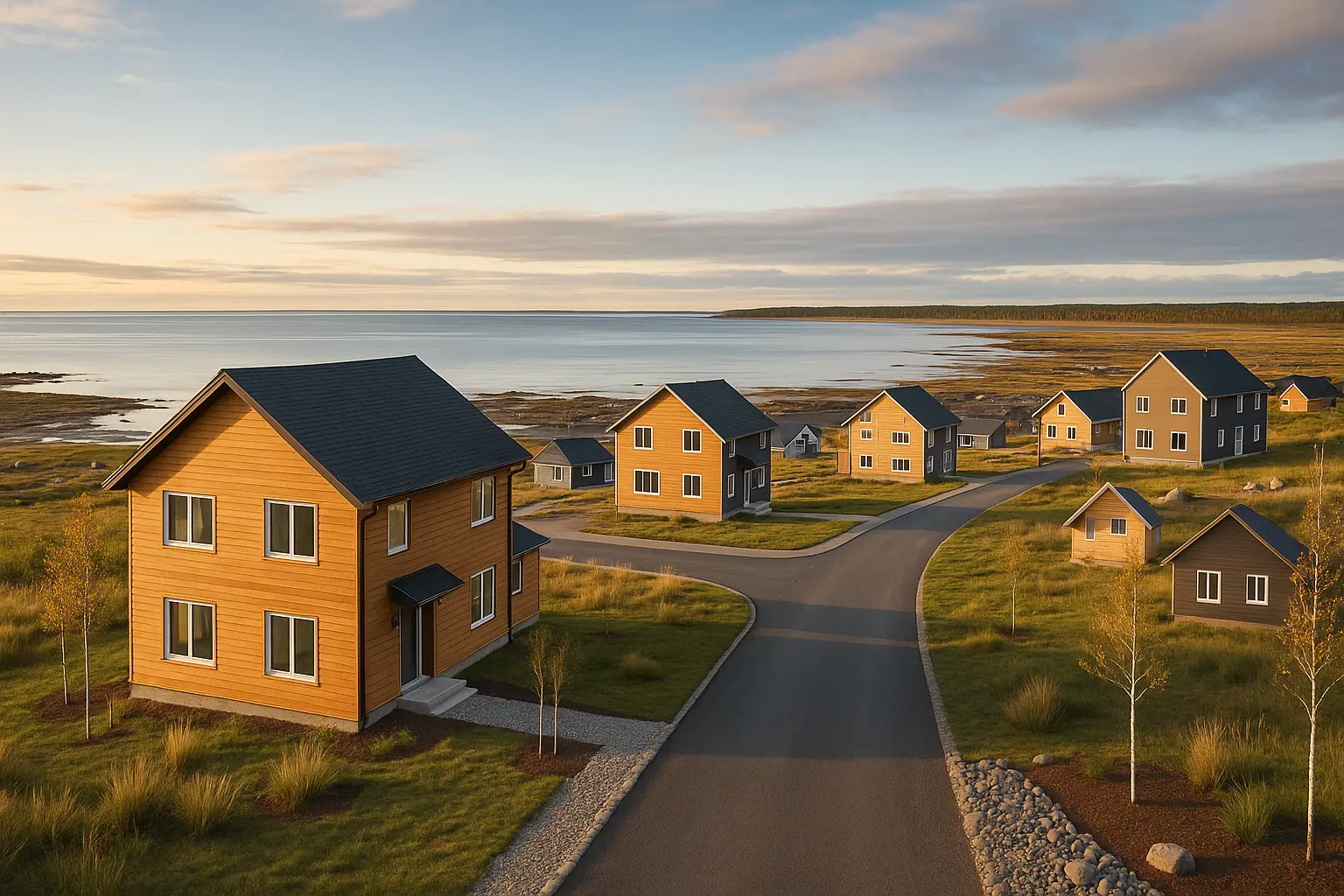 Maisons neuves à Chisasibi