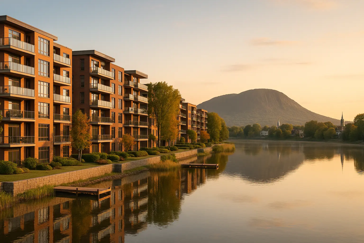 Condos neufs à louer à Beloeil