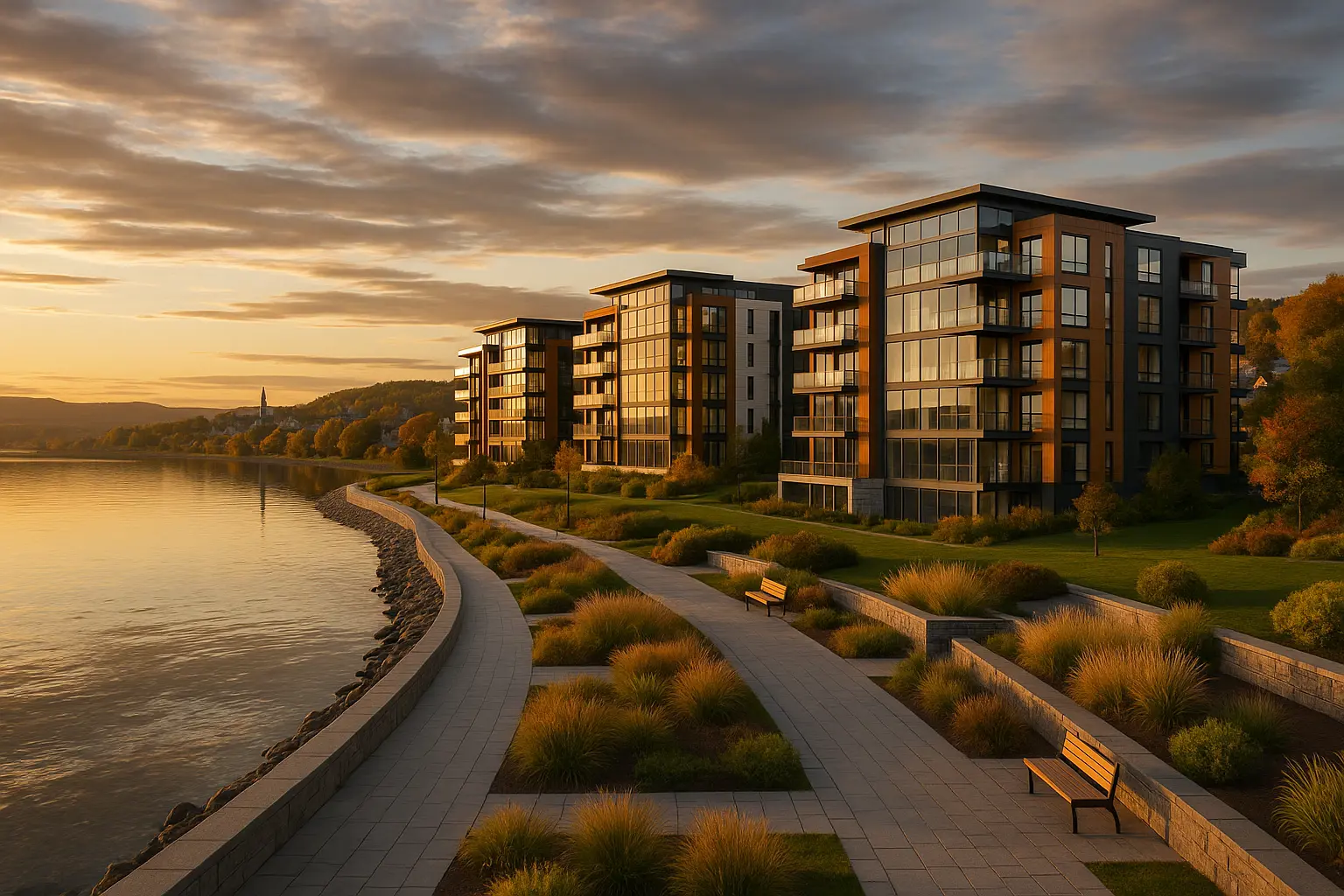 Condos neufs à louer Rivière-du-Loup
