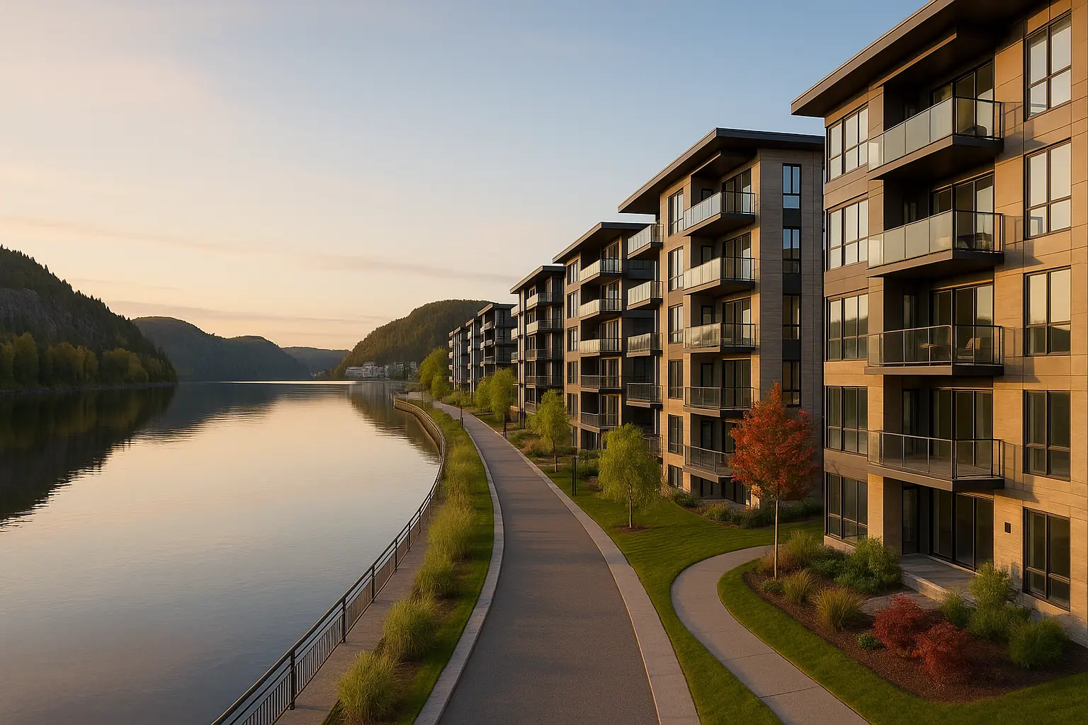 Condos neufs à louer Saguenay