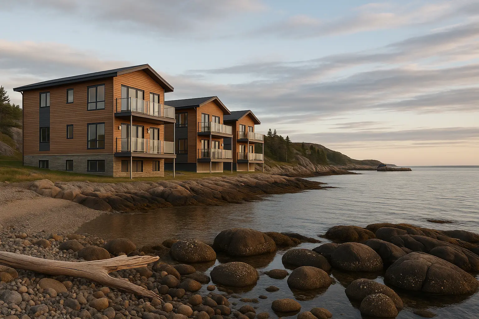 Condos neufs à louer à Aguanish