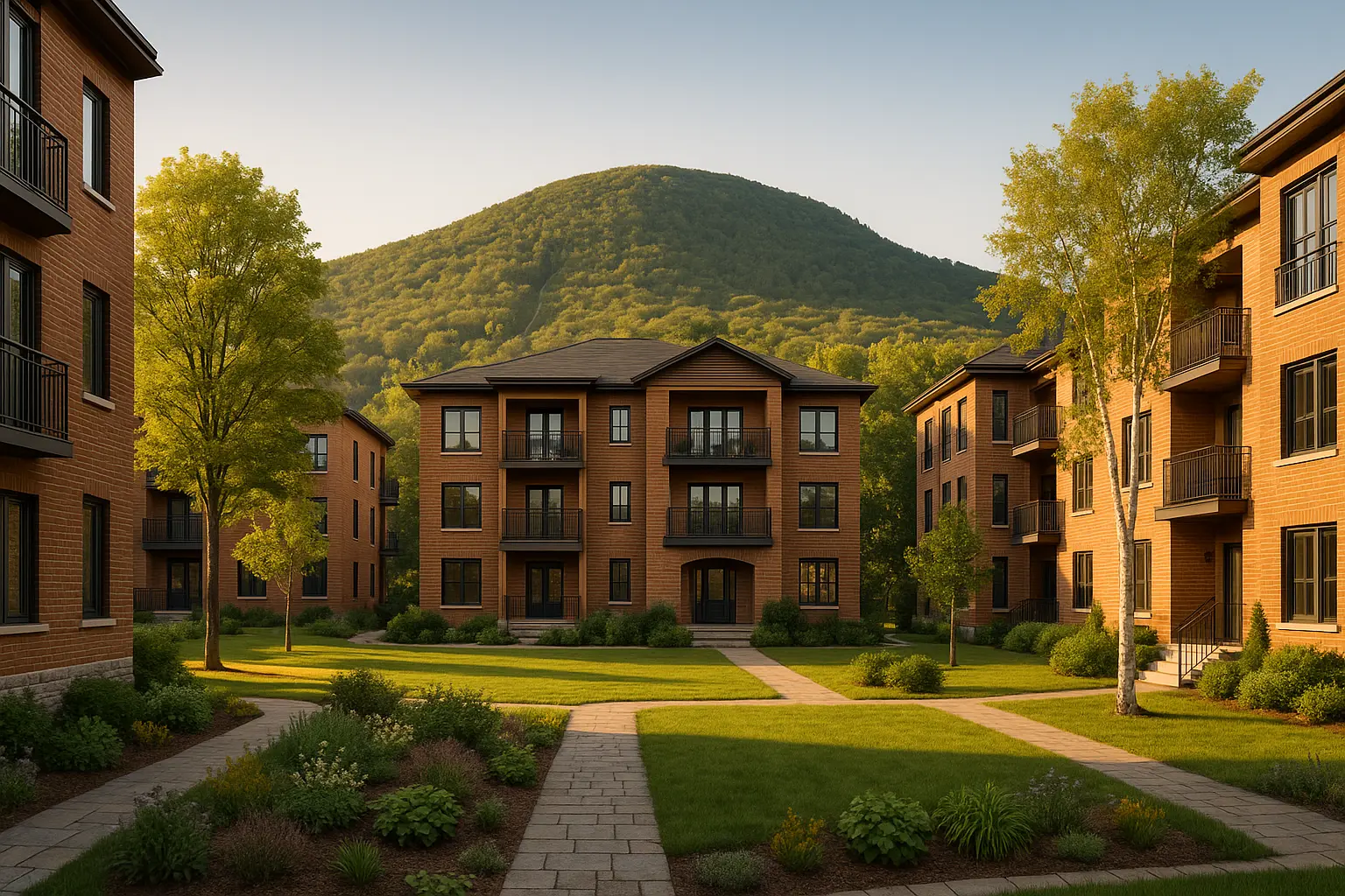 Multiplex Homes in Saint-Bruno