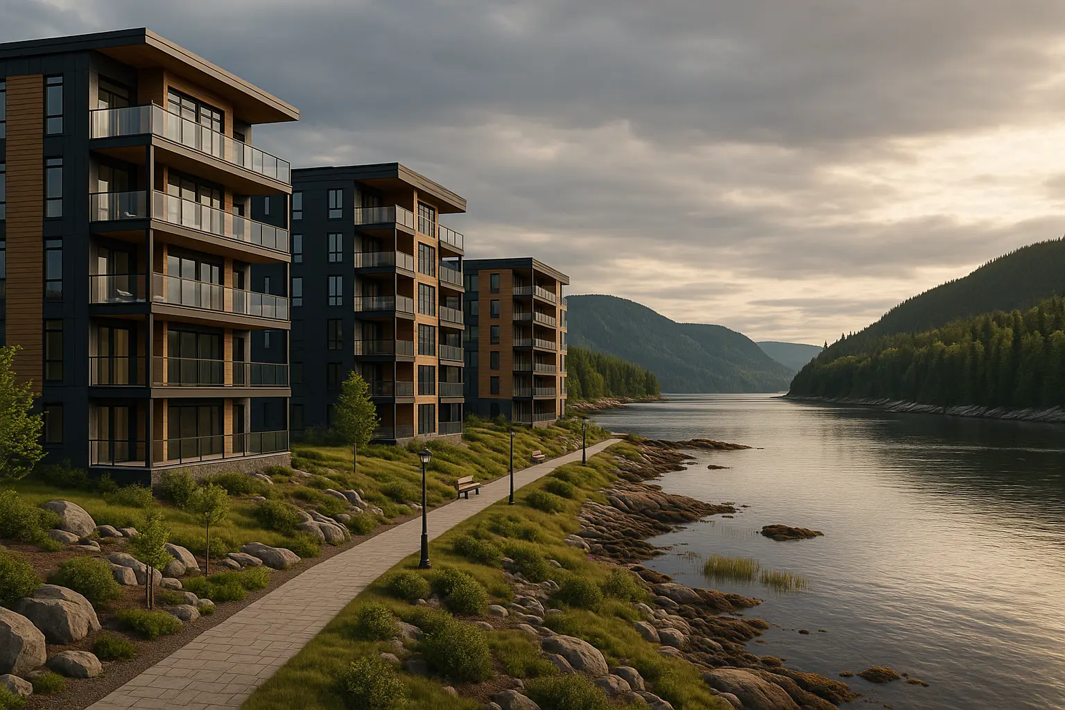 Condos neufs à vendre à Godbout