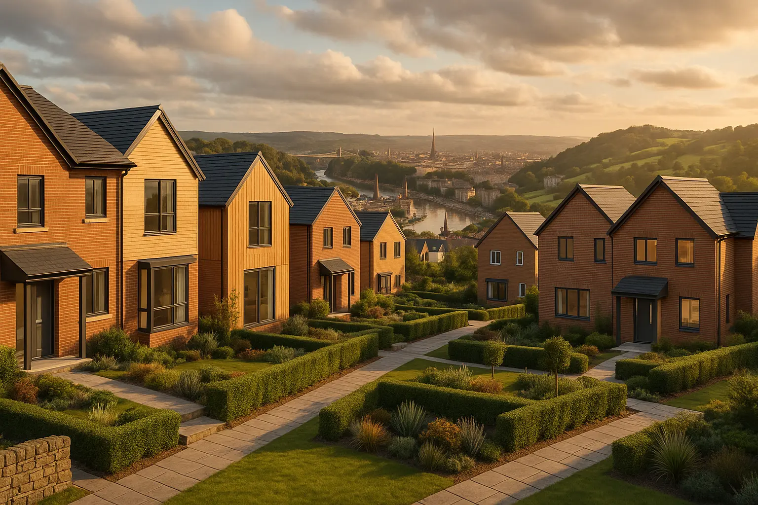 Maisons neuves à Bristol
