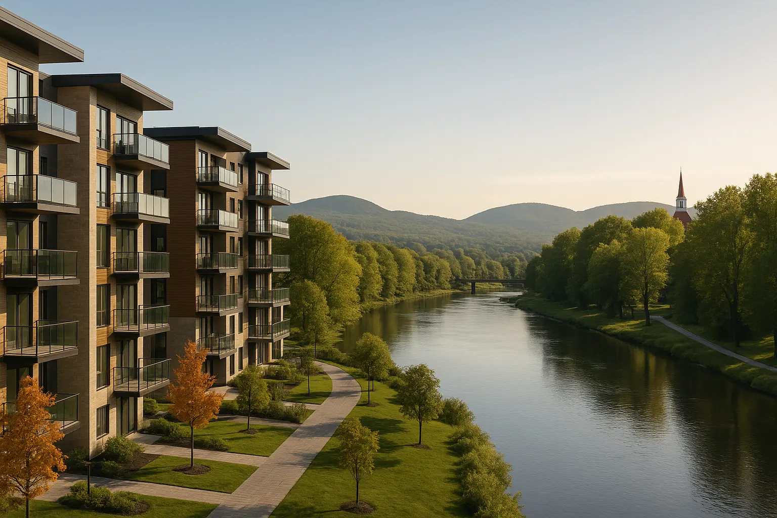 Condos neufs à louer Pont-Rouge