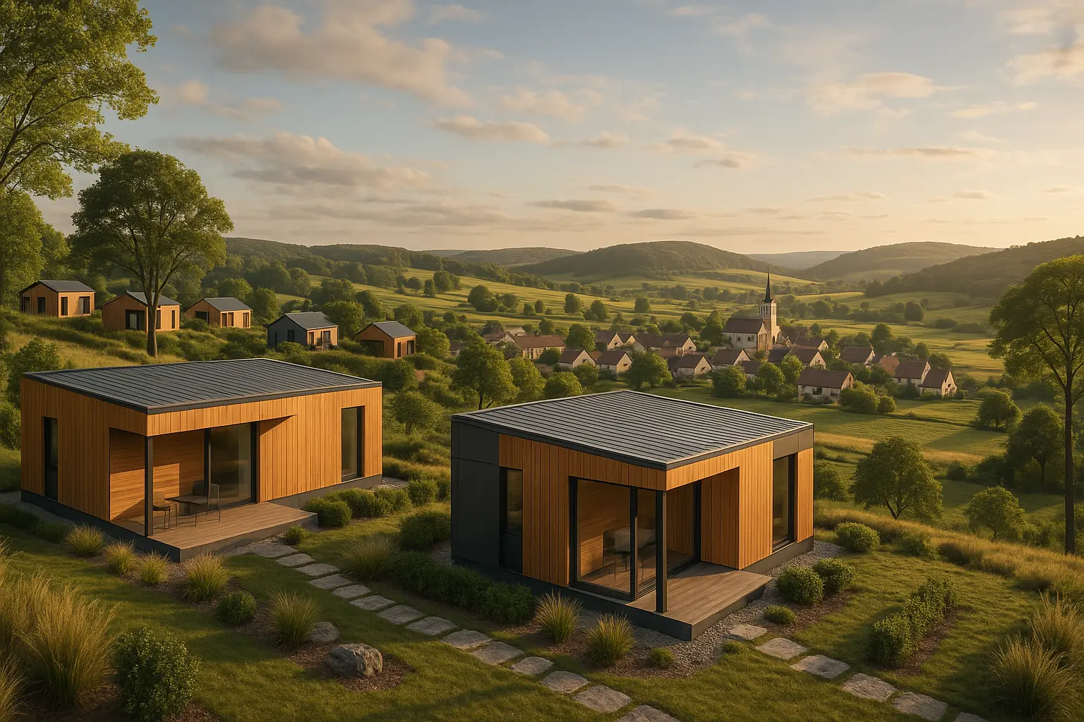 Maisons usinées à vendre à Biencourt