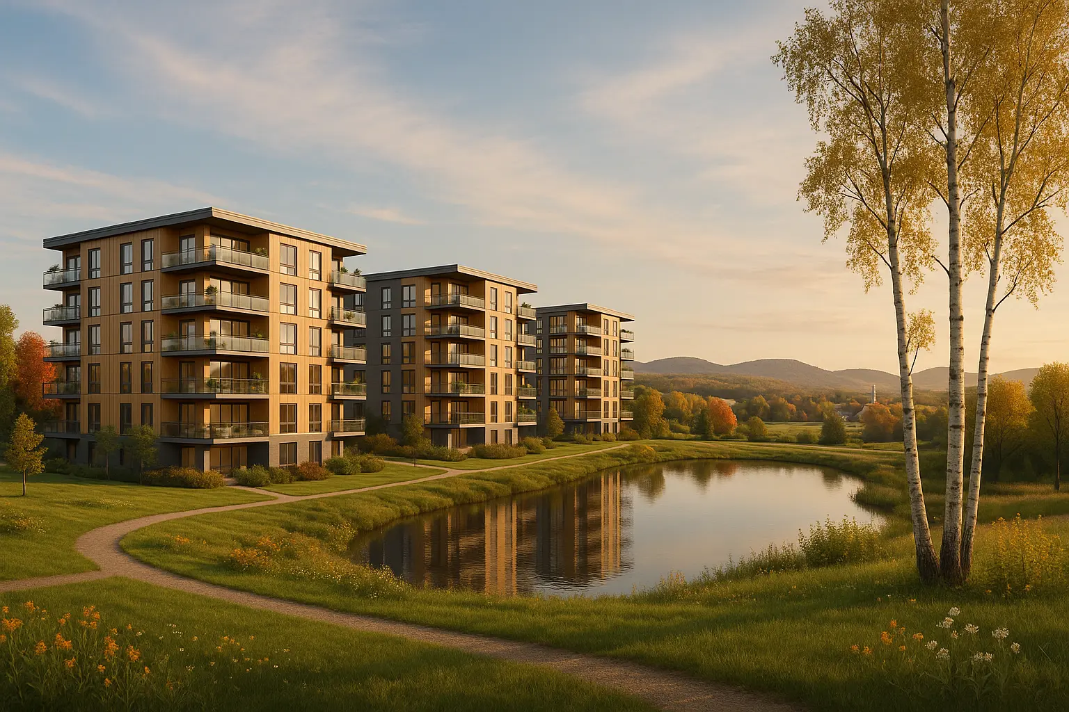 Condos neufs à louer à Chertsey