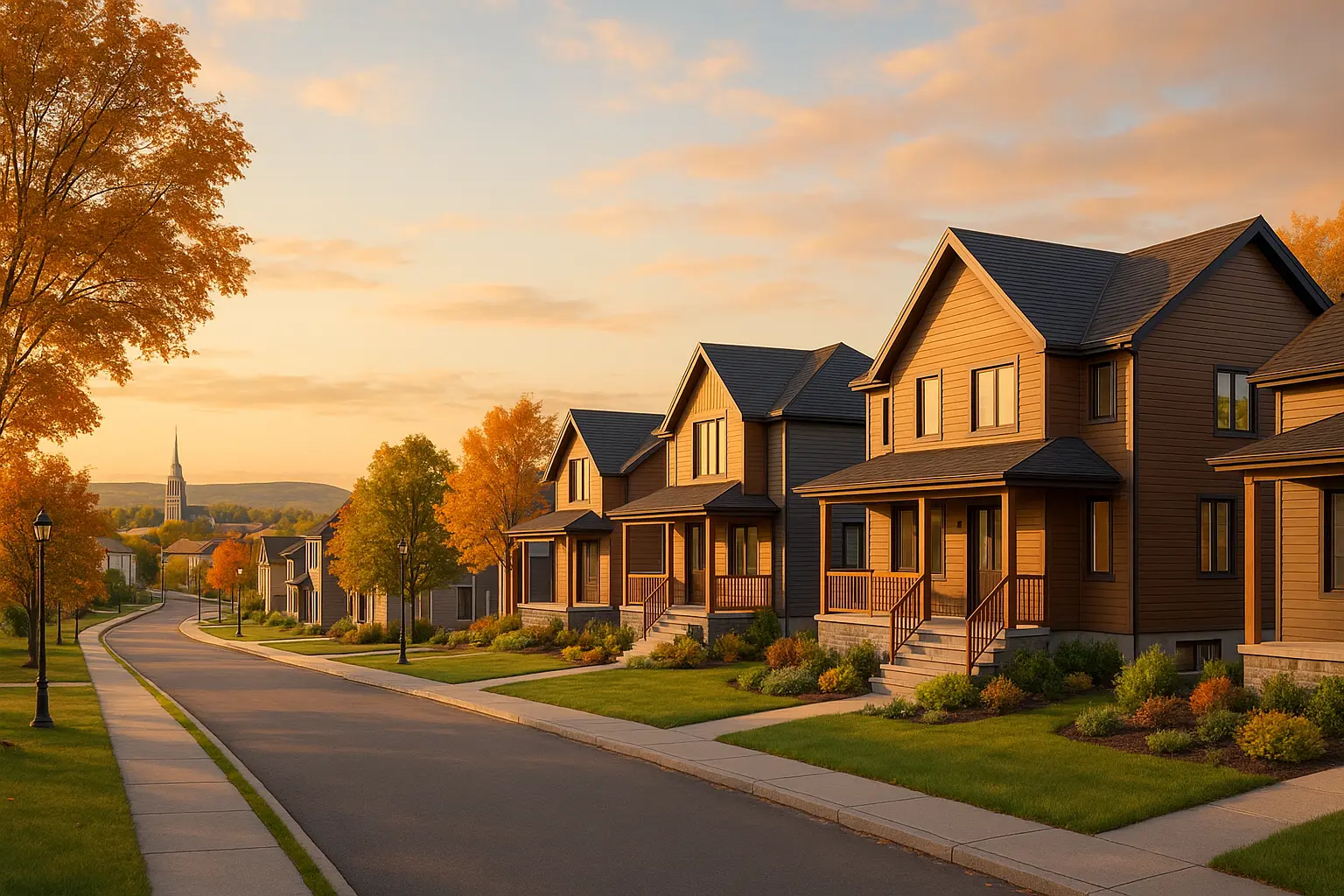 Maisons neuves à Saint-Pascal