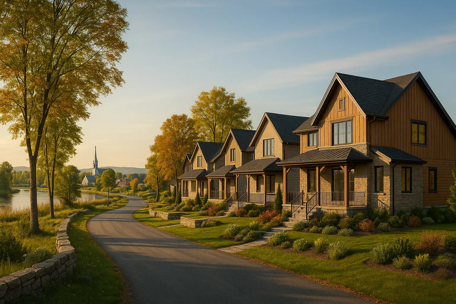 Maisons neuves à Durham-Sud