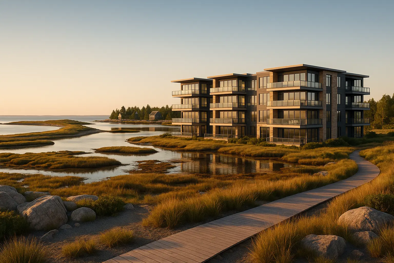 Condos neufs à vendre à Barachois