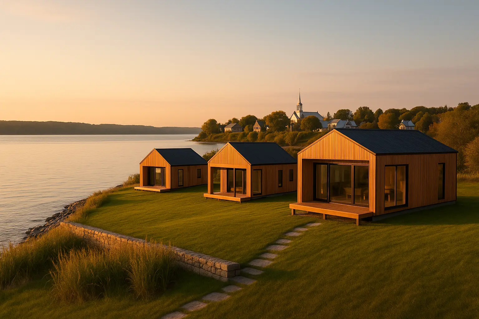 Maisons usinées à Deschaillons-sur-Saint-Laurent
