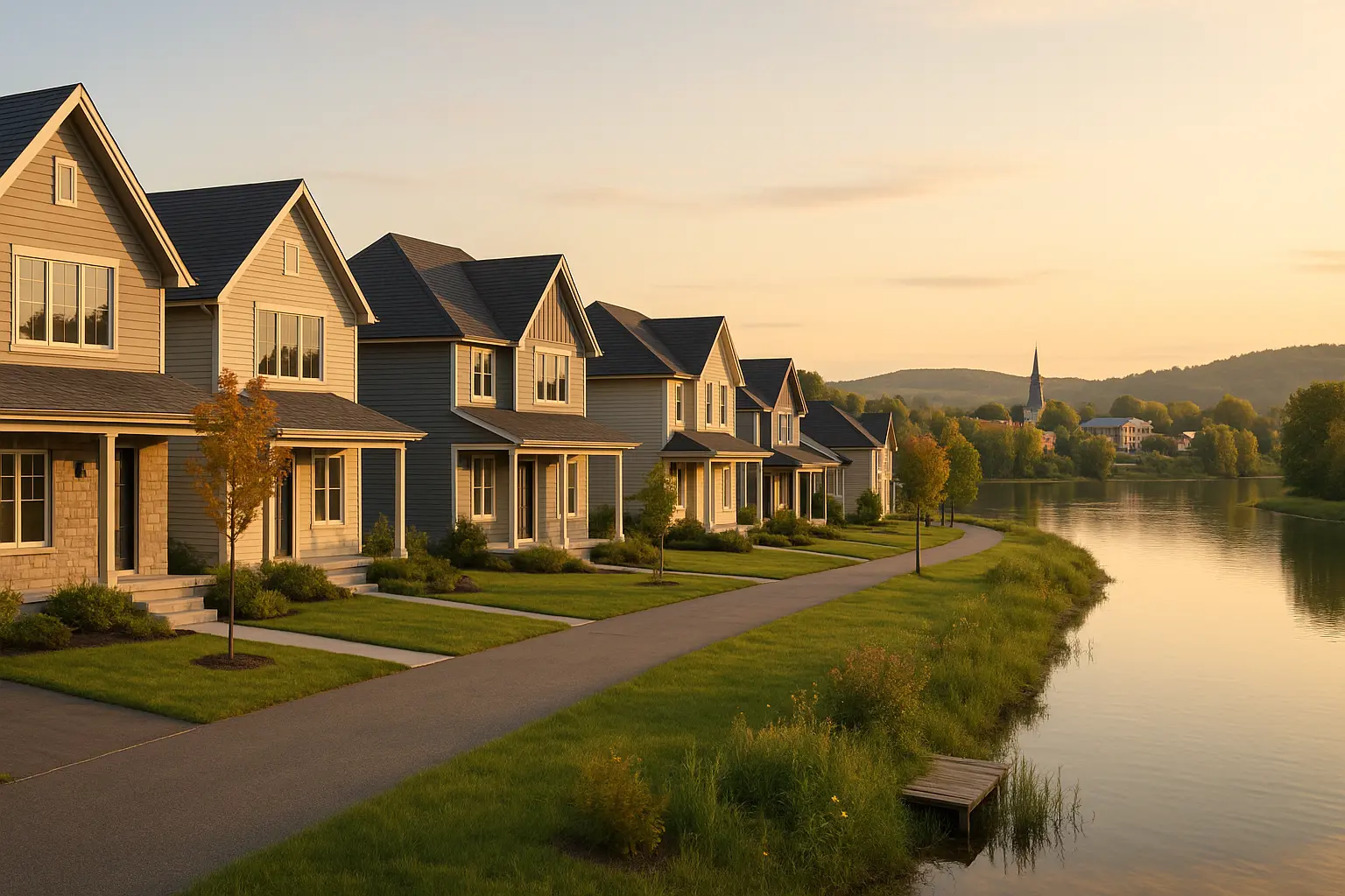 Maisons neuves à Papineauville