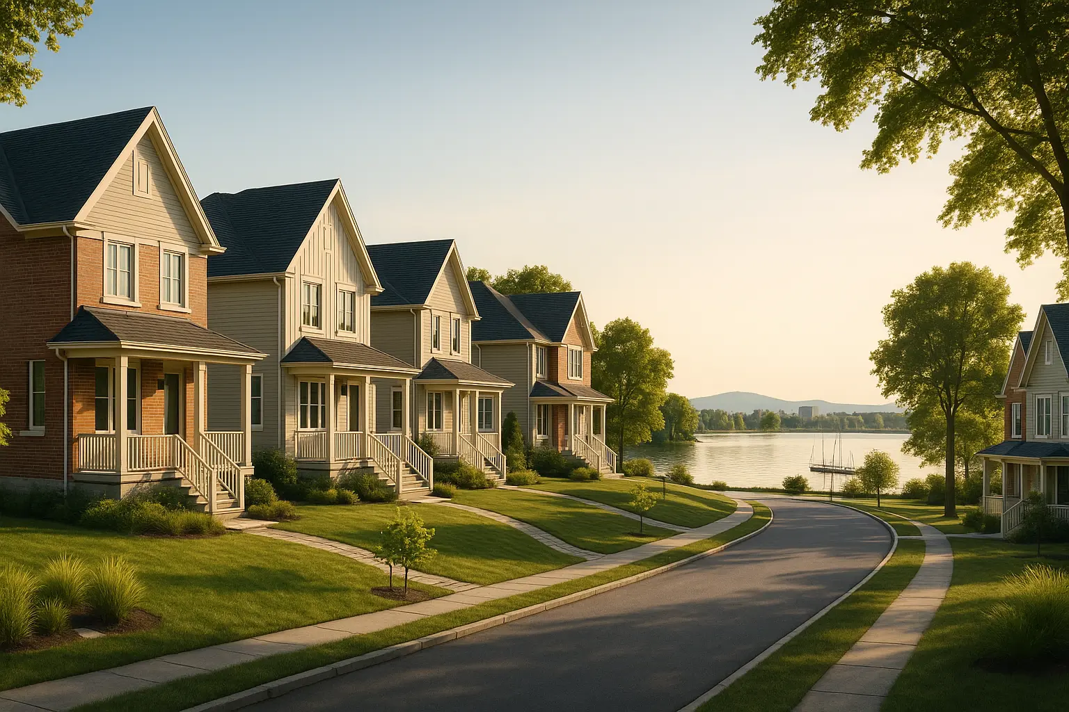 Maisons neuves à Varennes