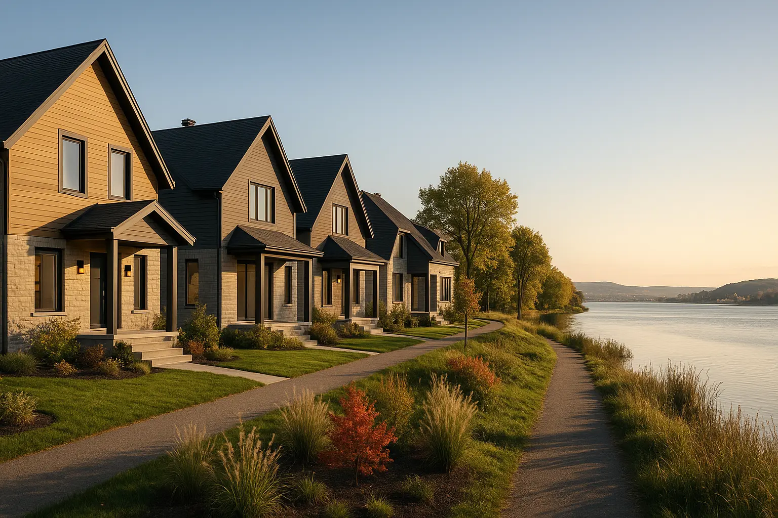 Maisons neuves à Donnacona