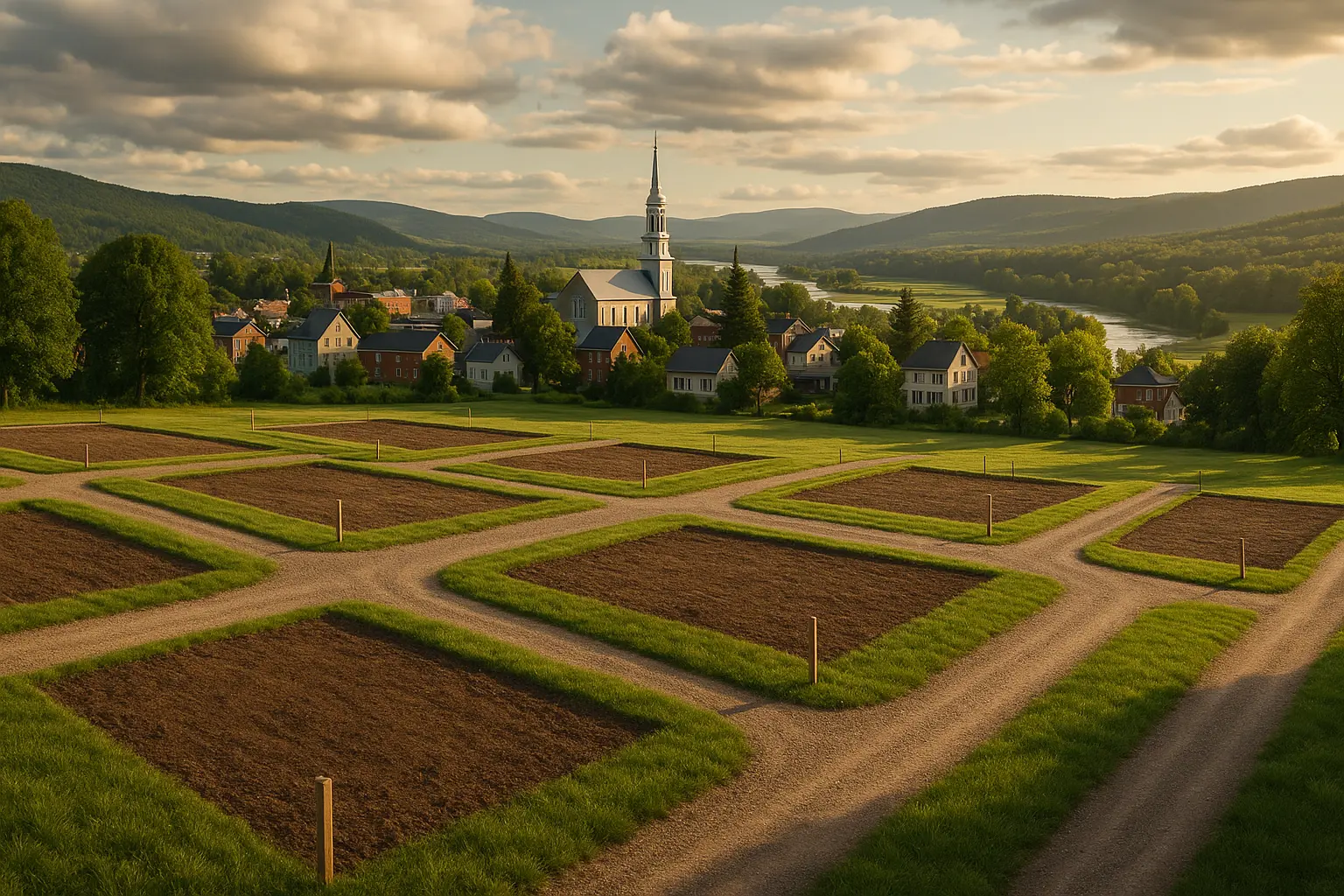 Terrains à vendre à Amqui