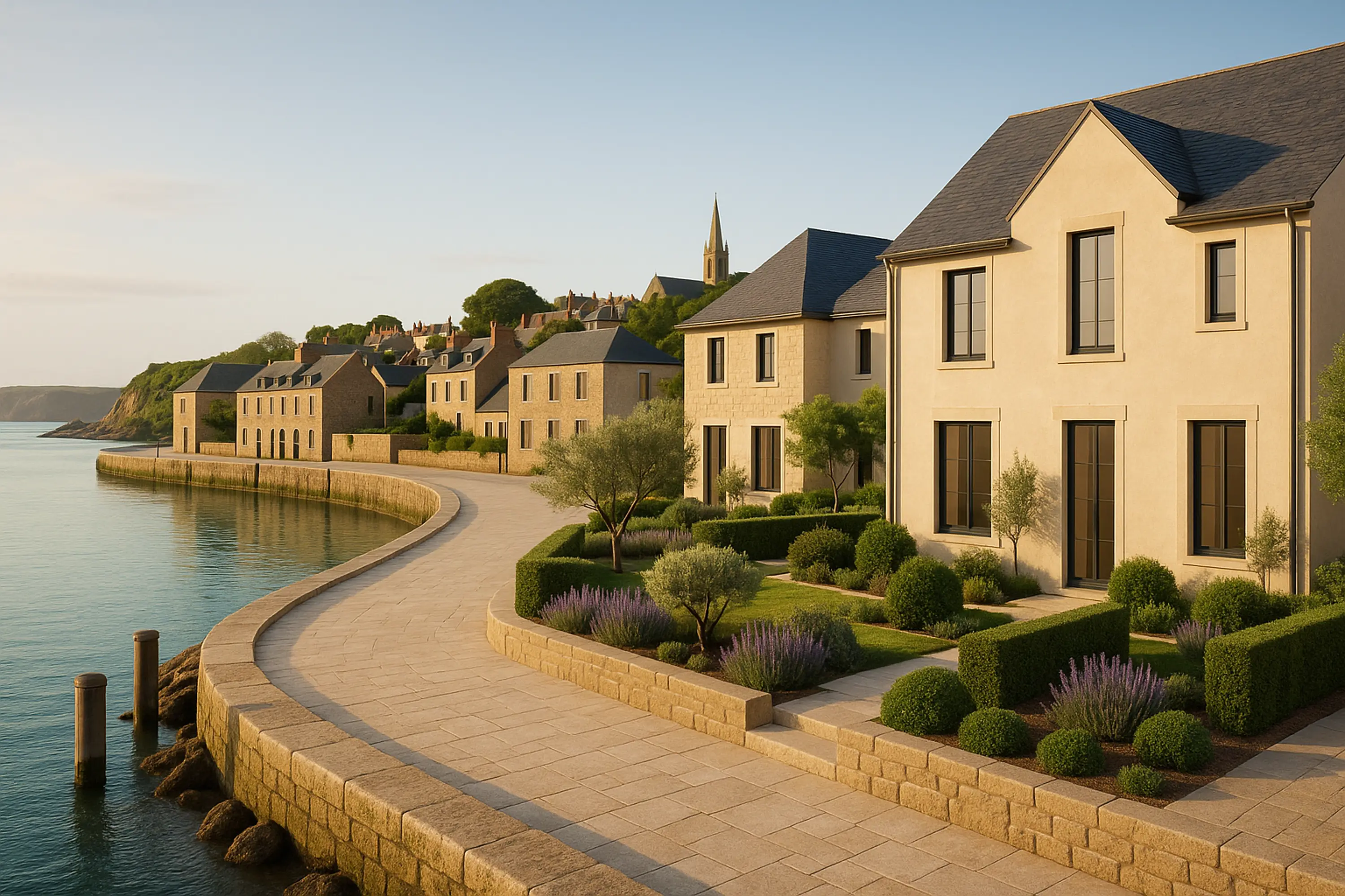 Maisons neuves à Capucins