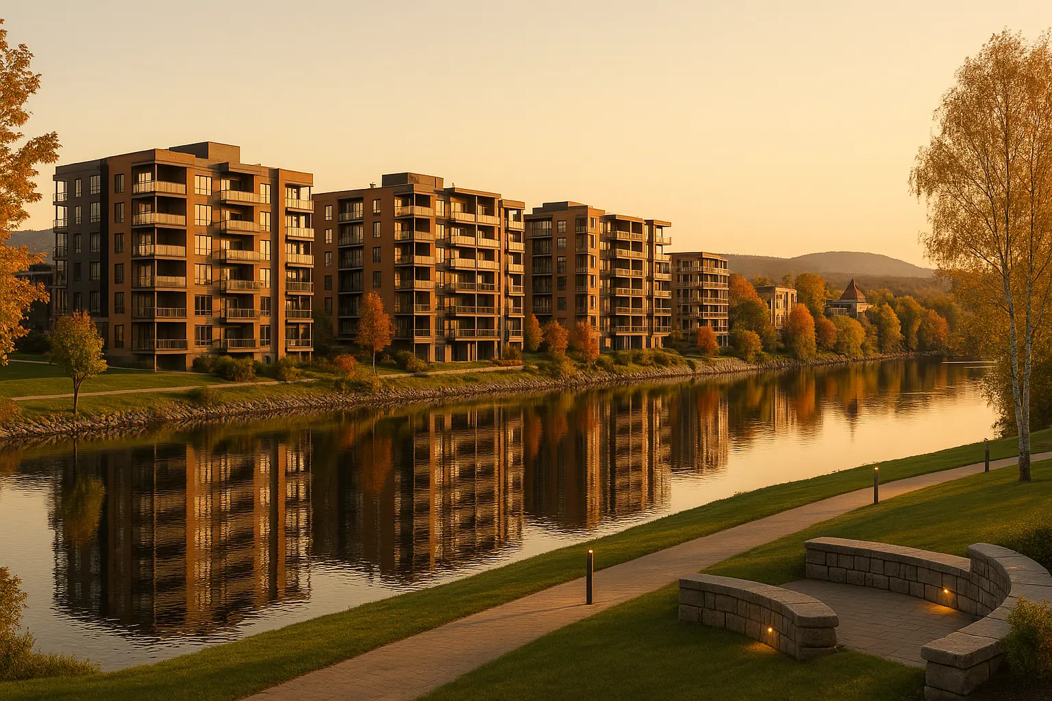Condos neufs à louer à Saint-Georges