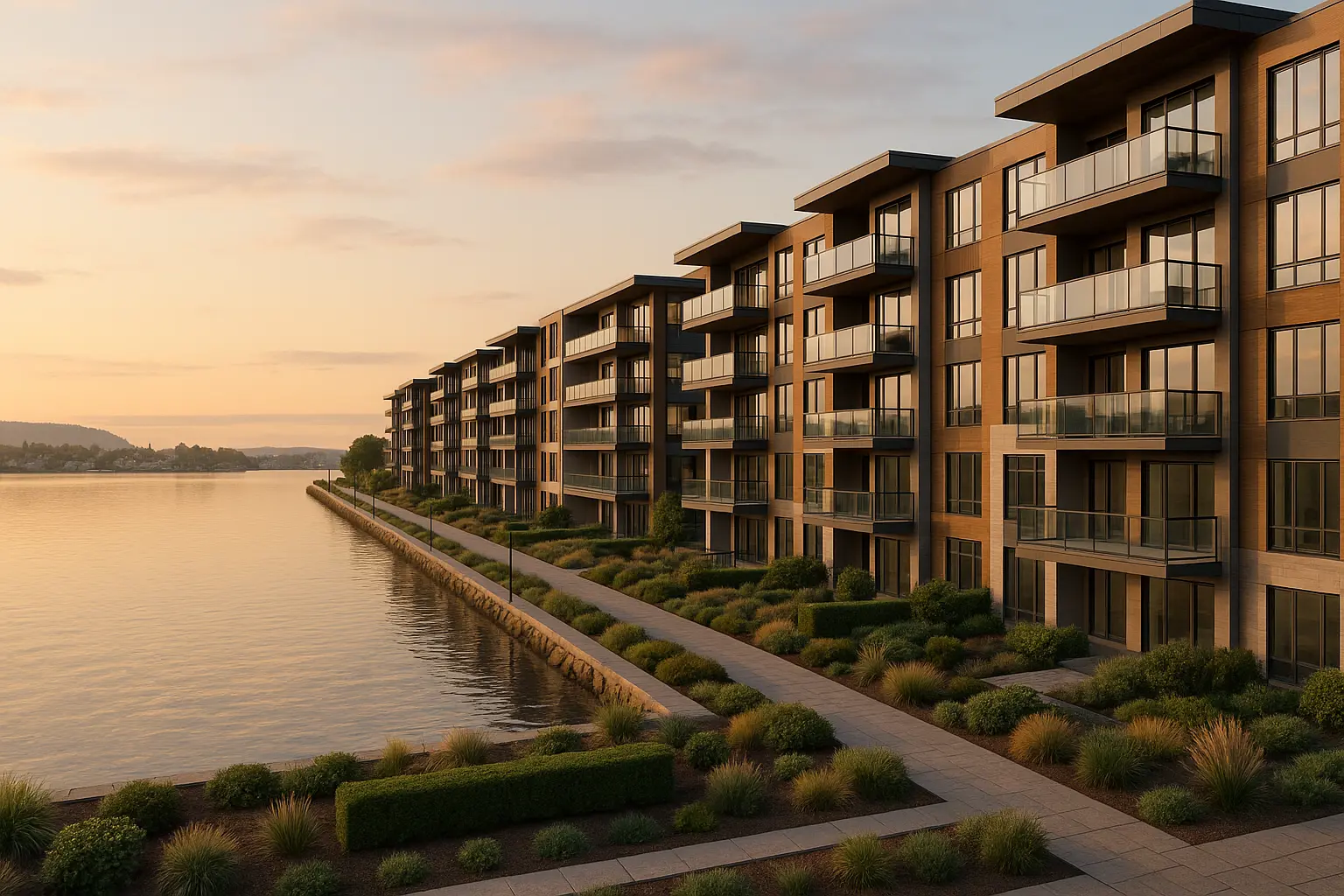 Condos neufs à louer — Bassin