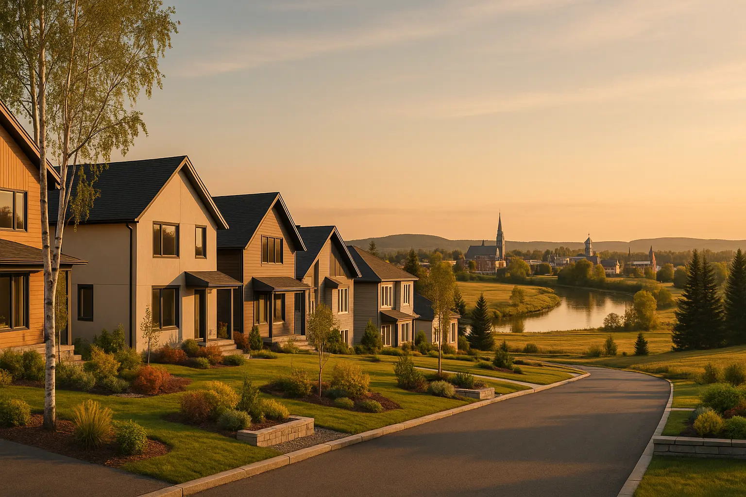 Maisons neuves à La Sarre