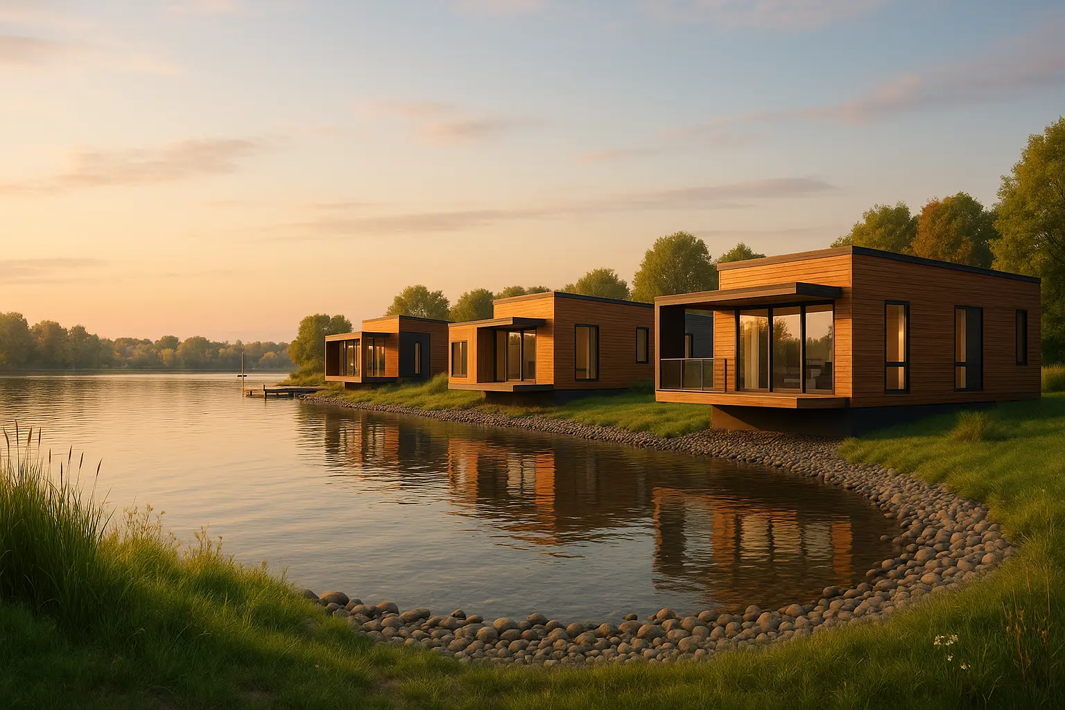 Maisons usinées à Sainte-Marthe-sur-le-Lac