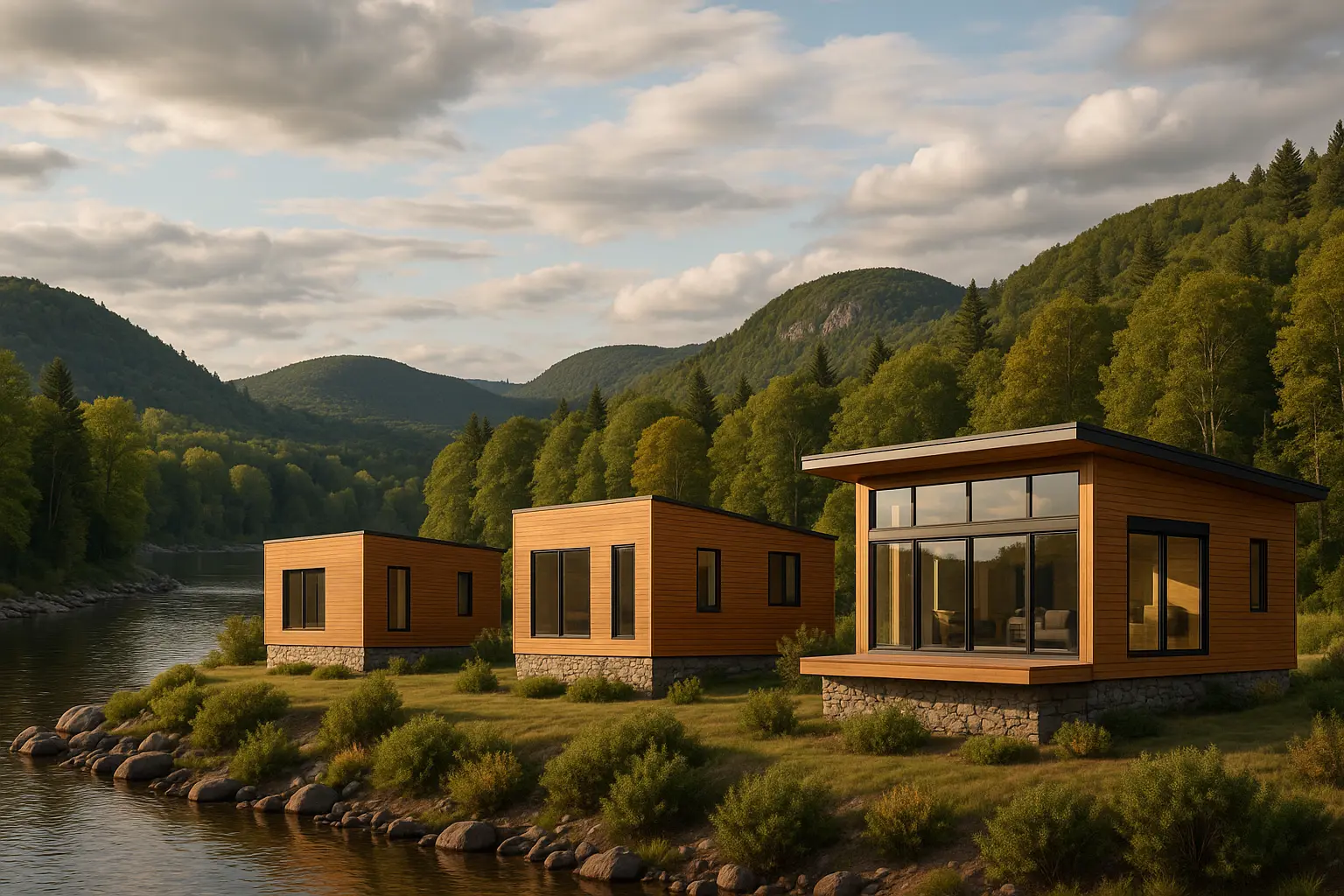 Maisons usinées à vendre à Grandes-Piles