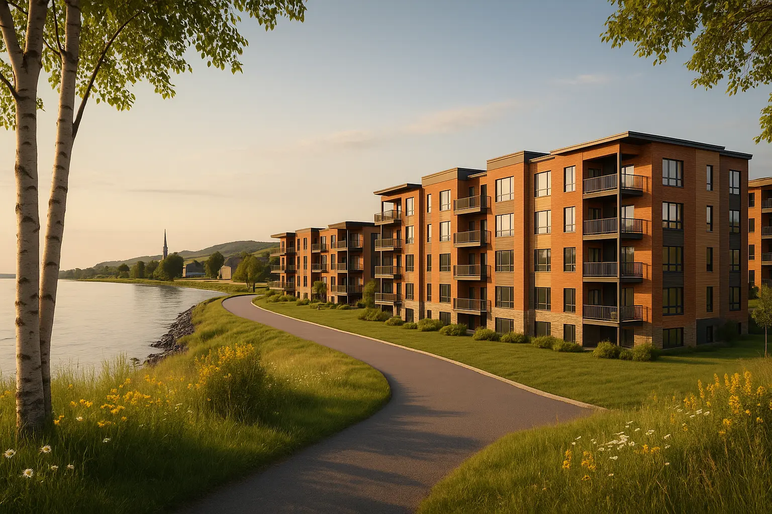 Condos neufs à louer Cap-Saint-Ignace