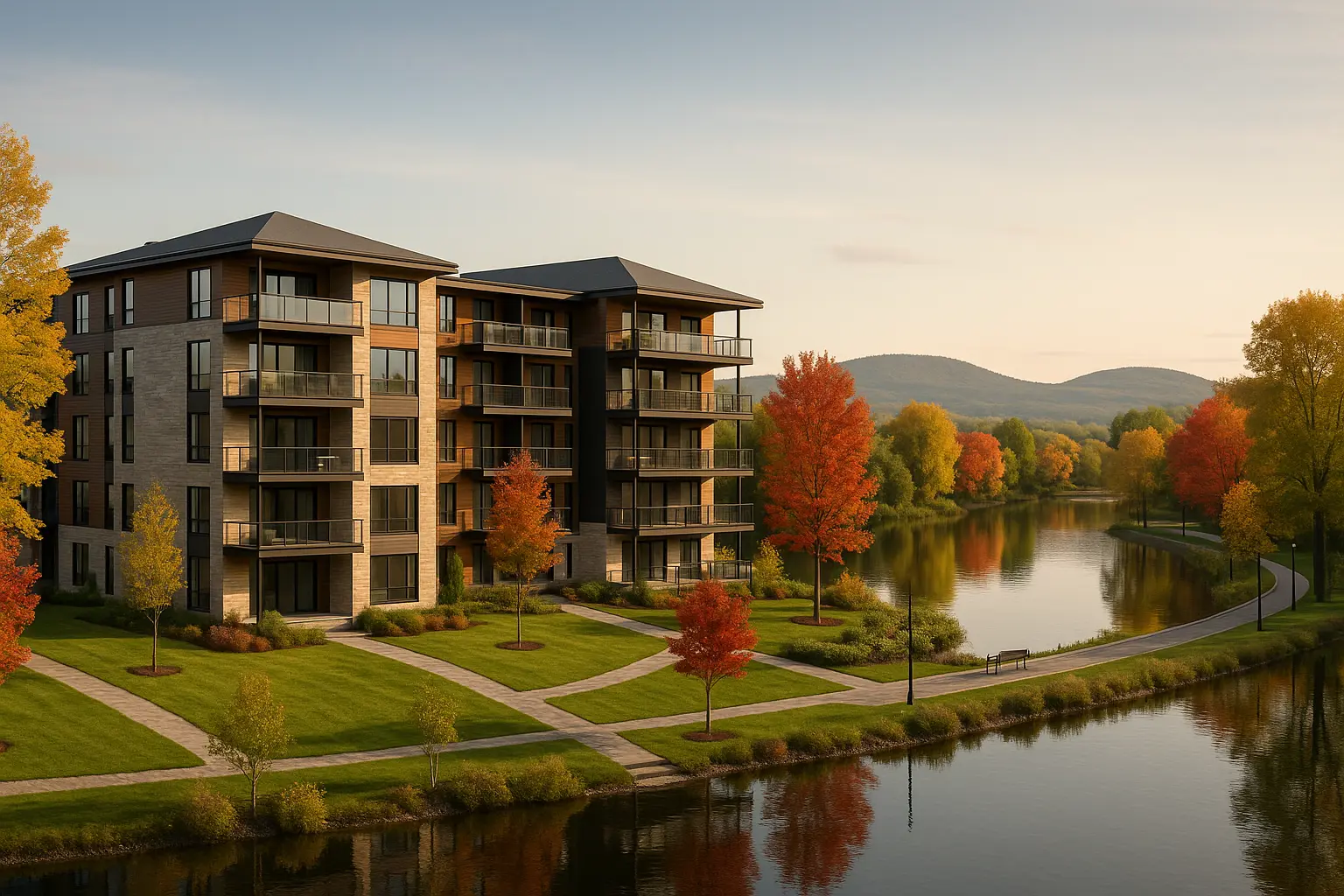 Condos neufs à vendre à Canton-de-Granby