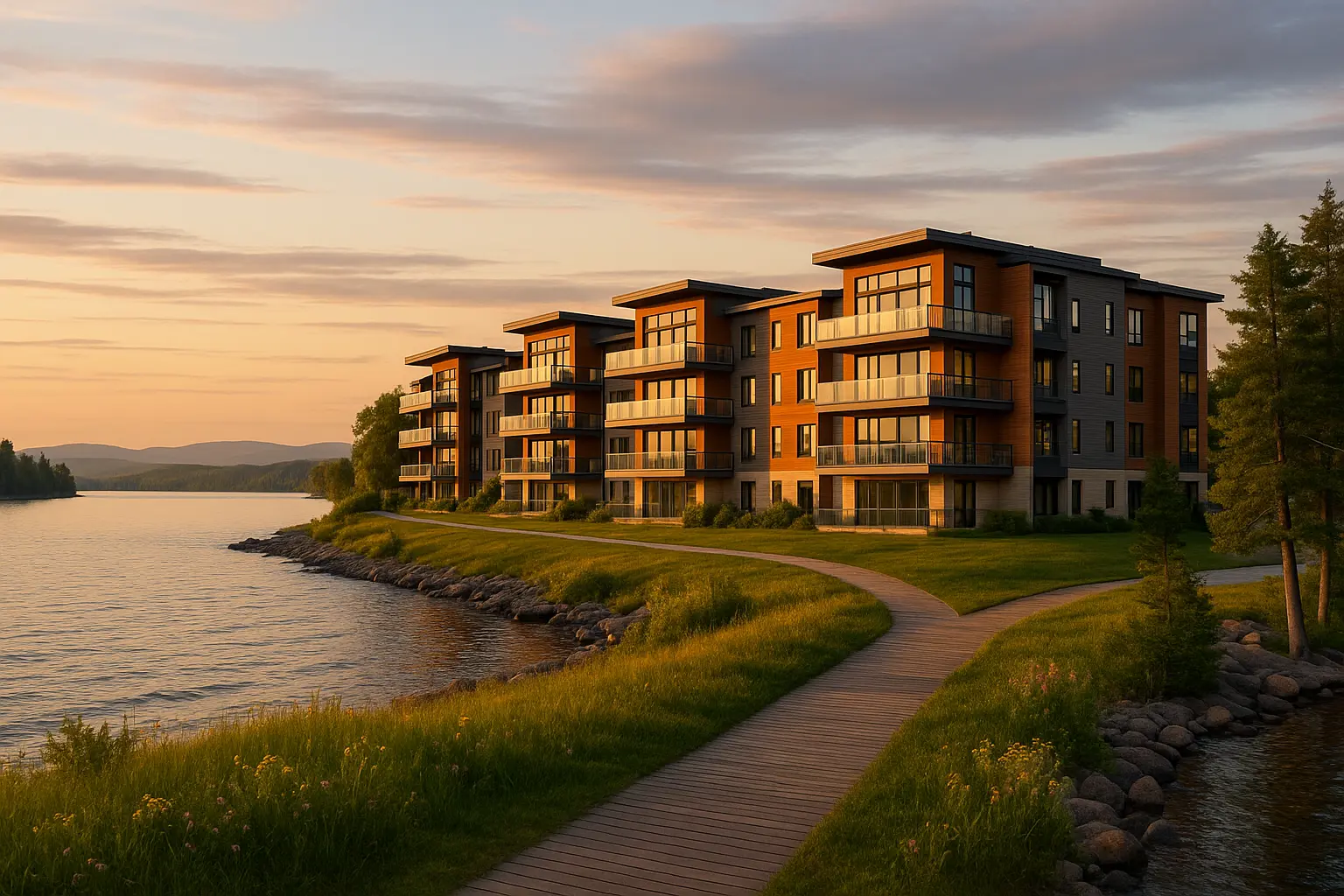 Condos neufs à Témiscaming