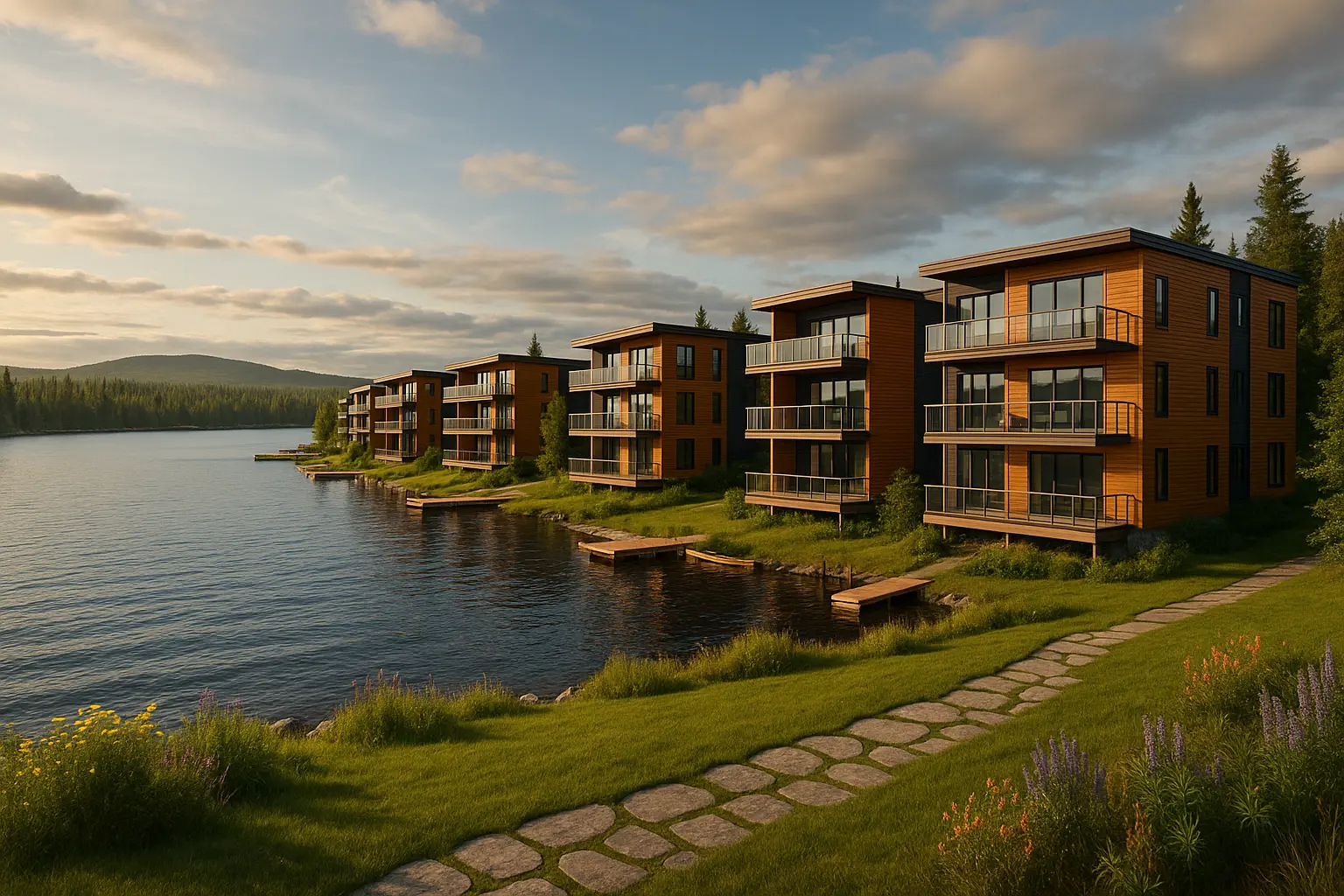 Condos neufs à louer à Mistissini