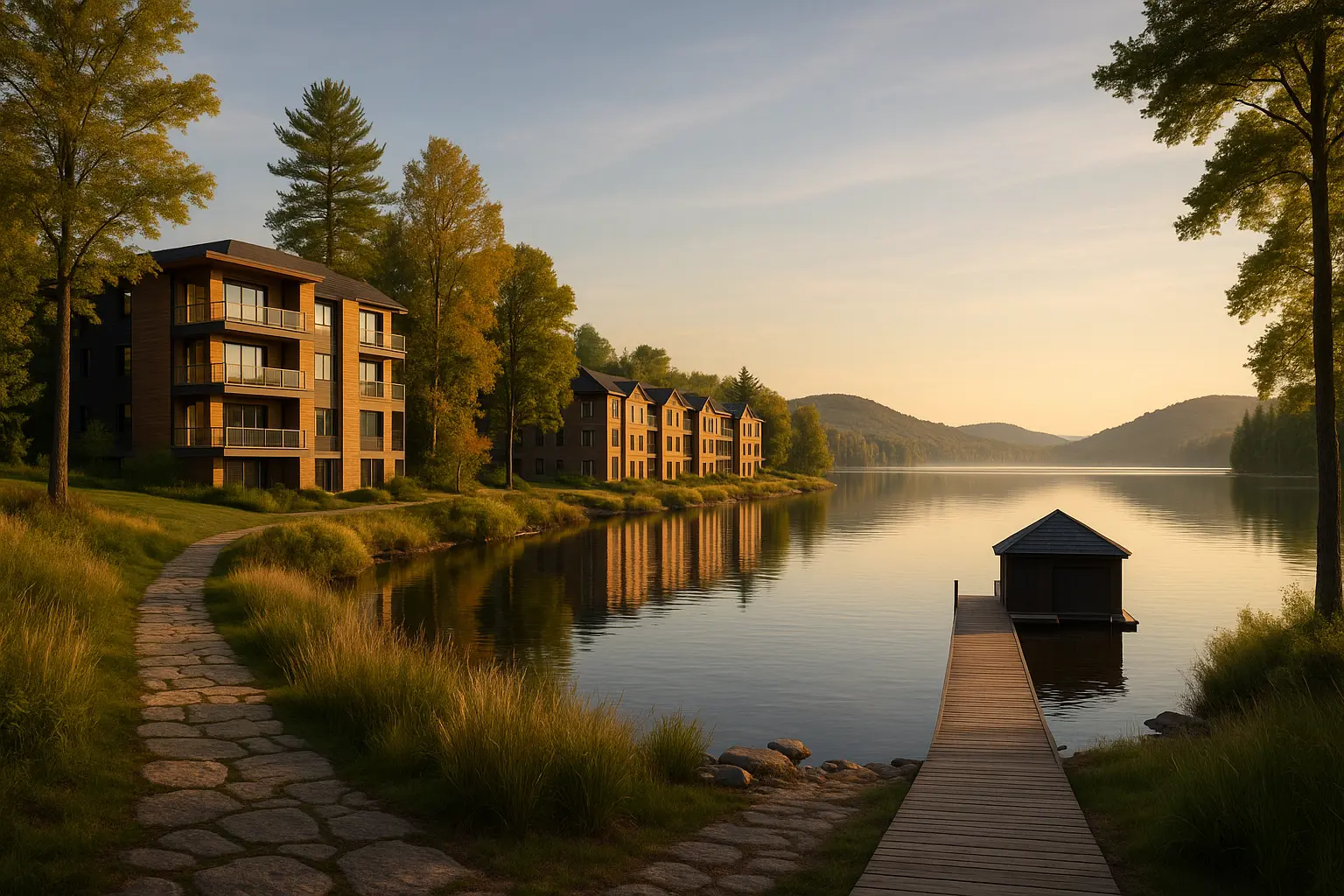 Condos neufs à vendre à Bouchette