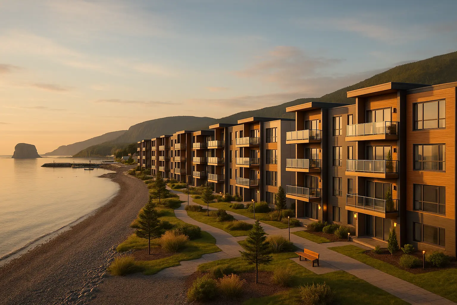 Condos neufs à louer Cap-Chat-Est