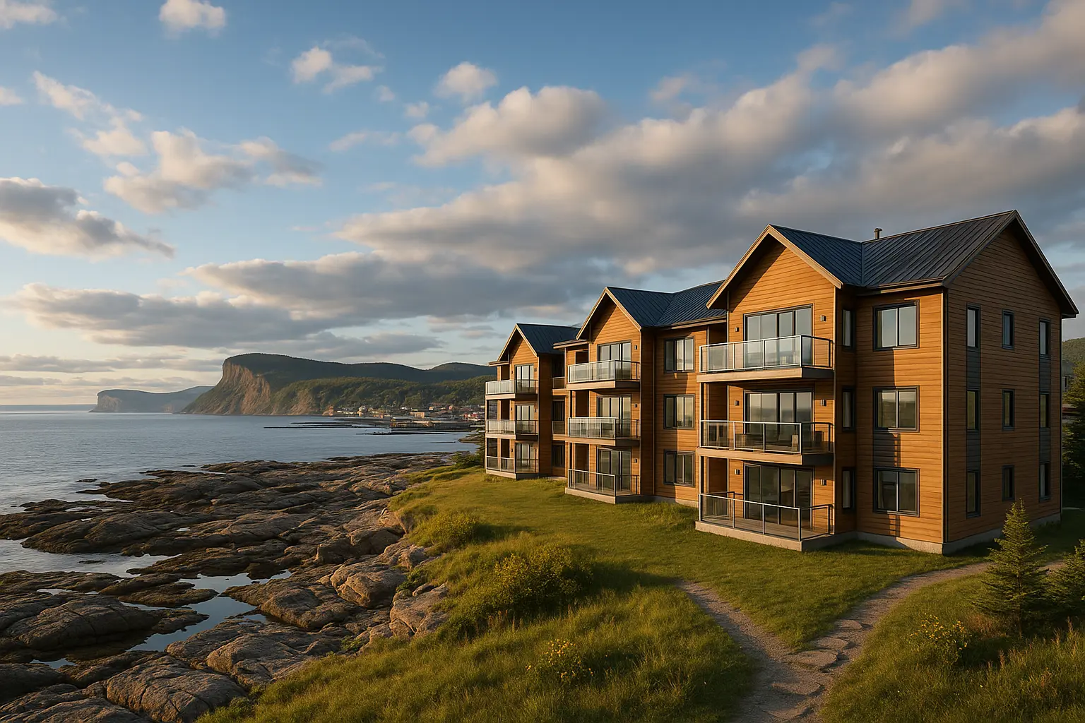 Condos neufs à louer à Gaspé