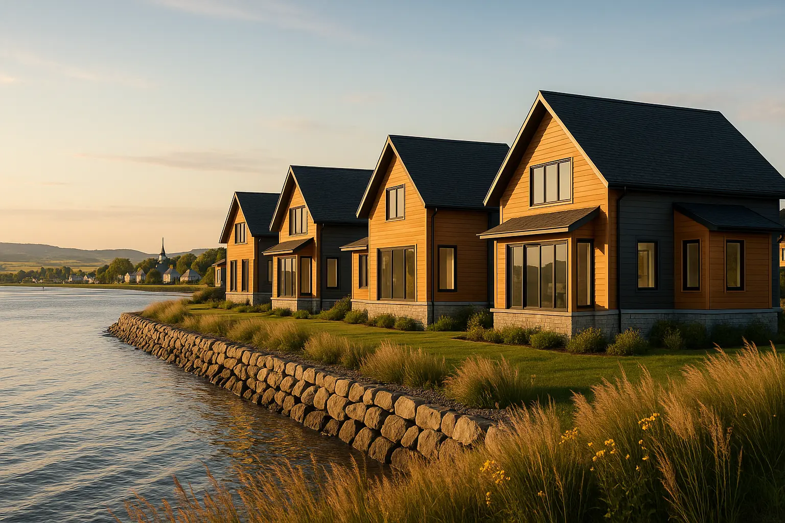 Maisons neuves à Berthier-sur-Mer